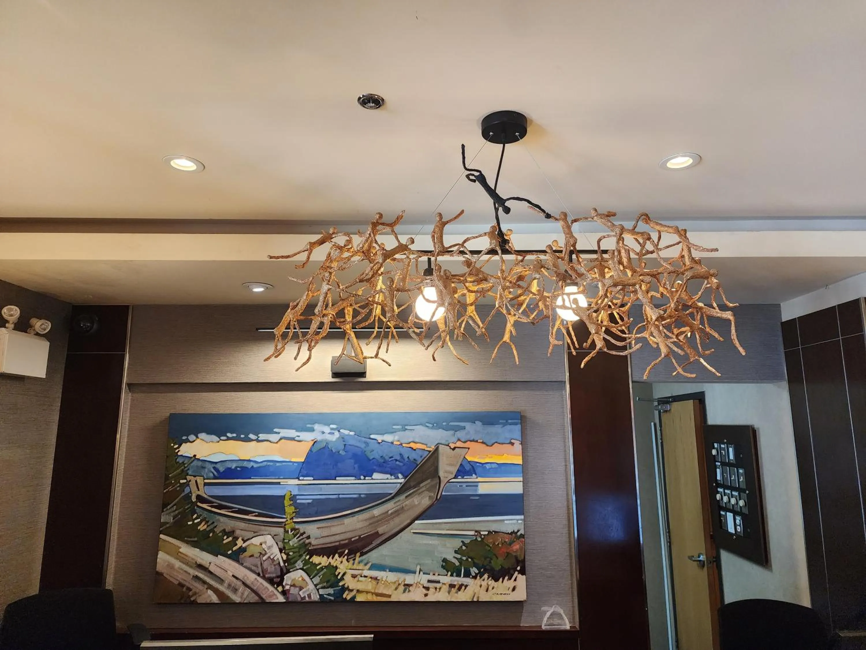 Decorative detail in Banff Inn