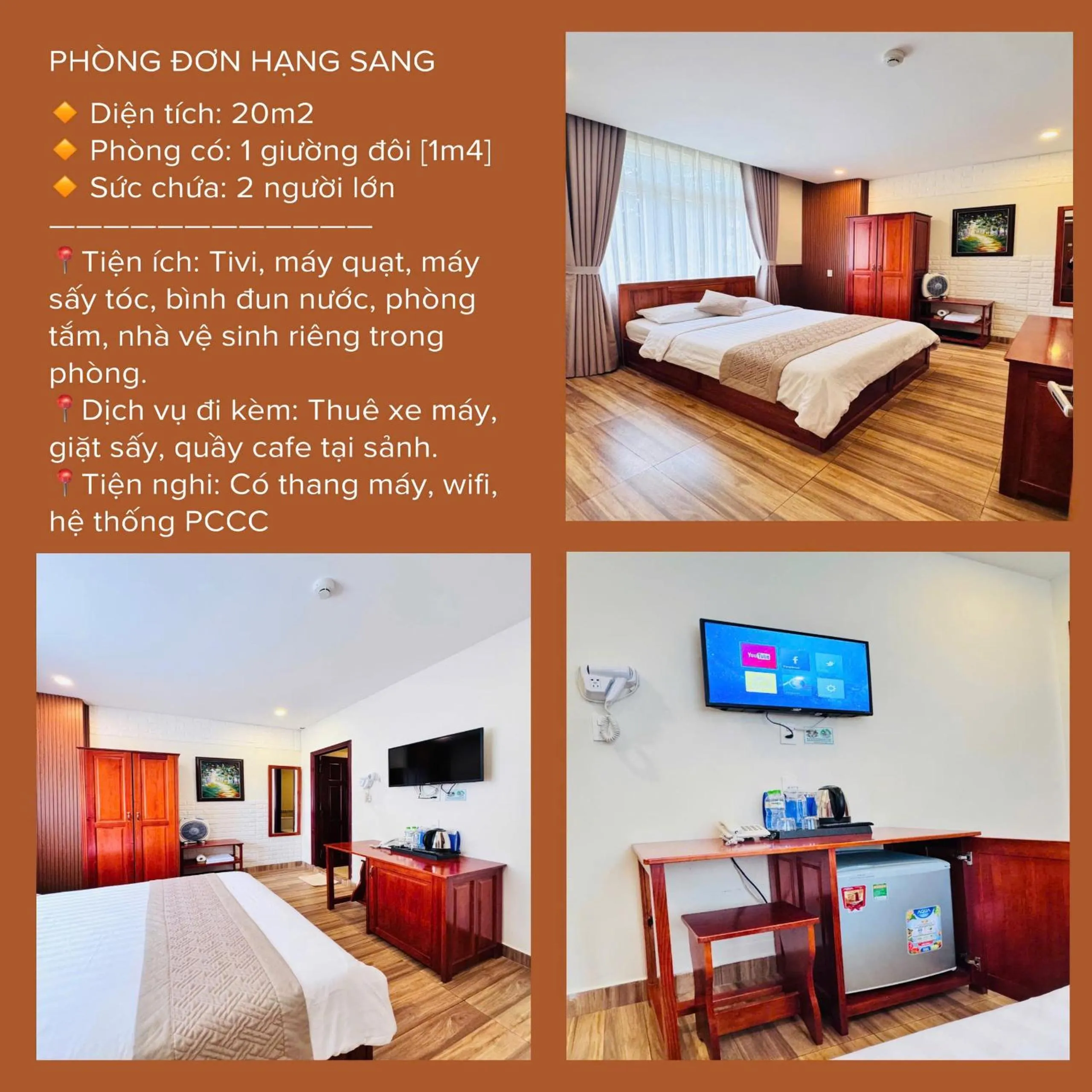 Bed in Nam Xuan Premium Hotel