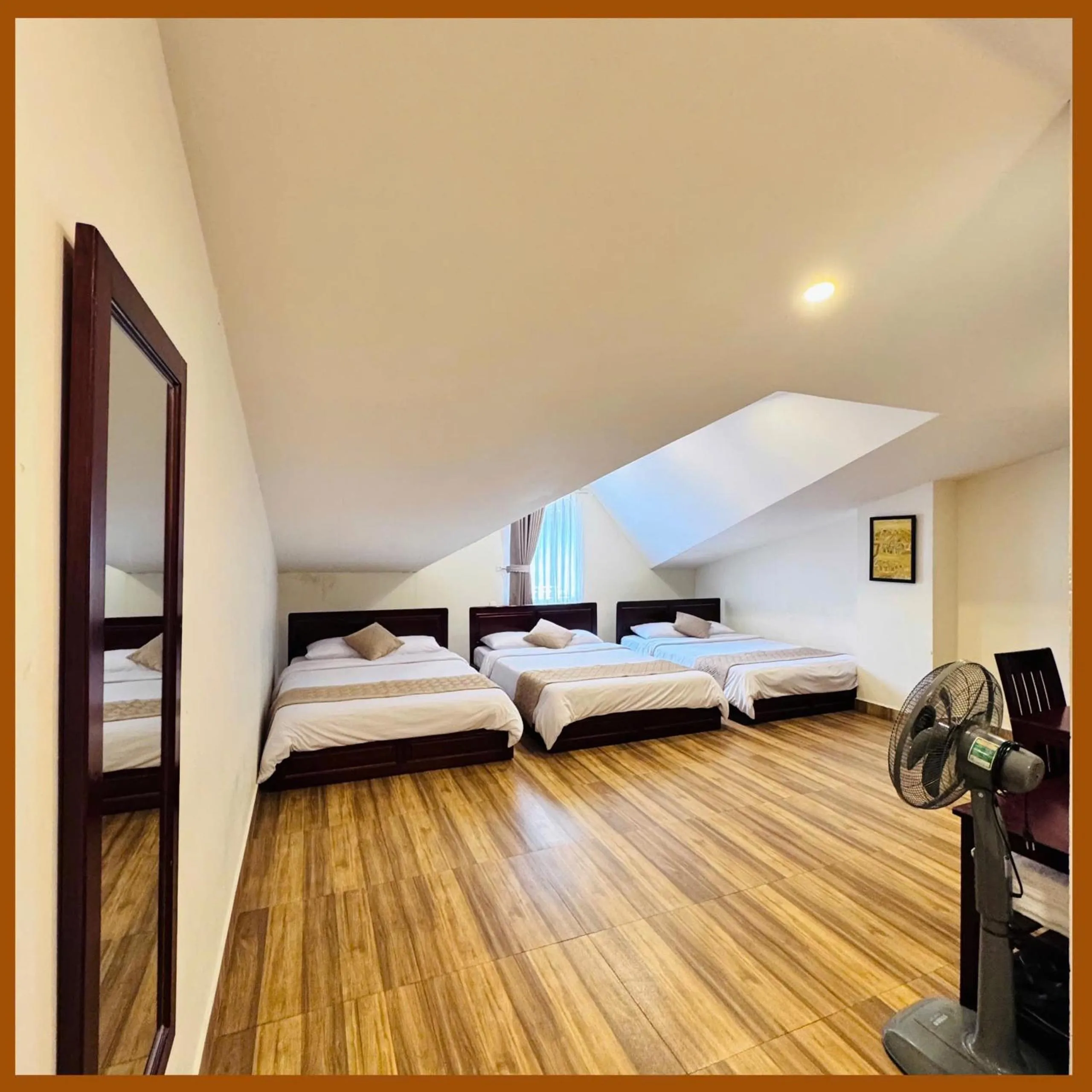 Photo of the whole room, Bed in Nam Xuan Premium Hotel