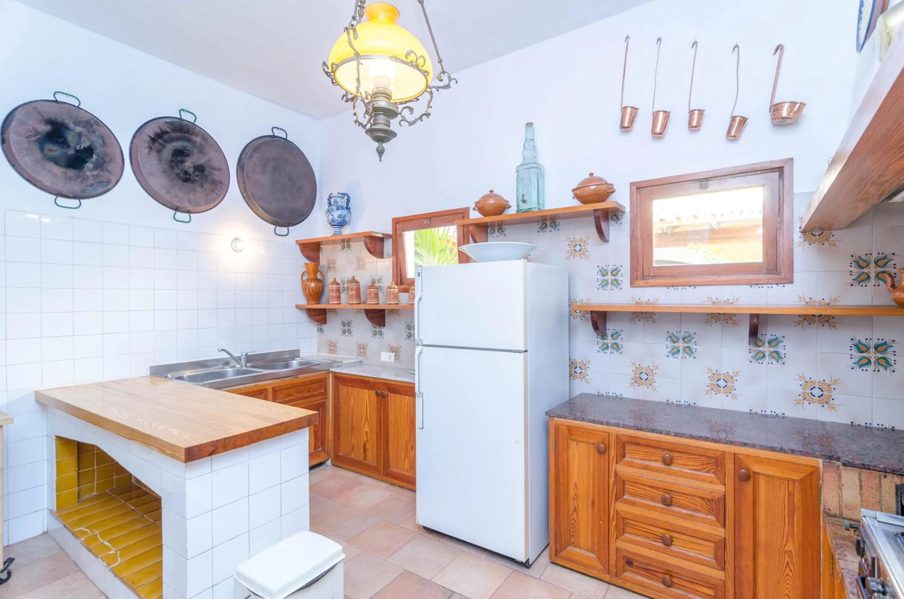 Kitchen or kitchenette in Finca Son Pou