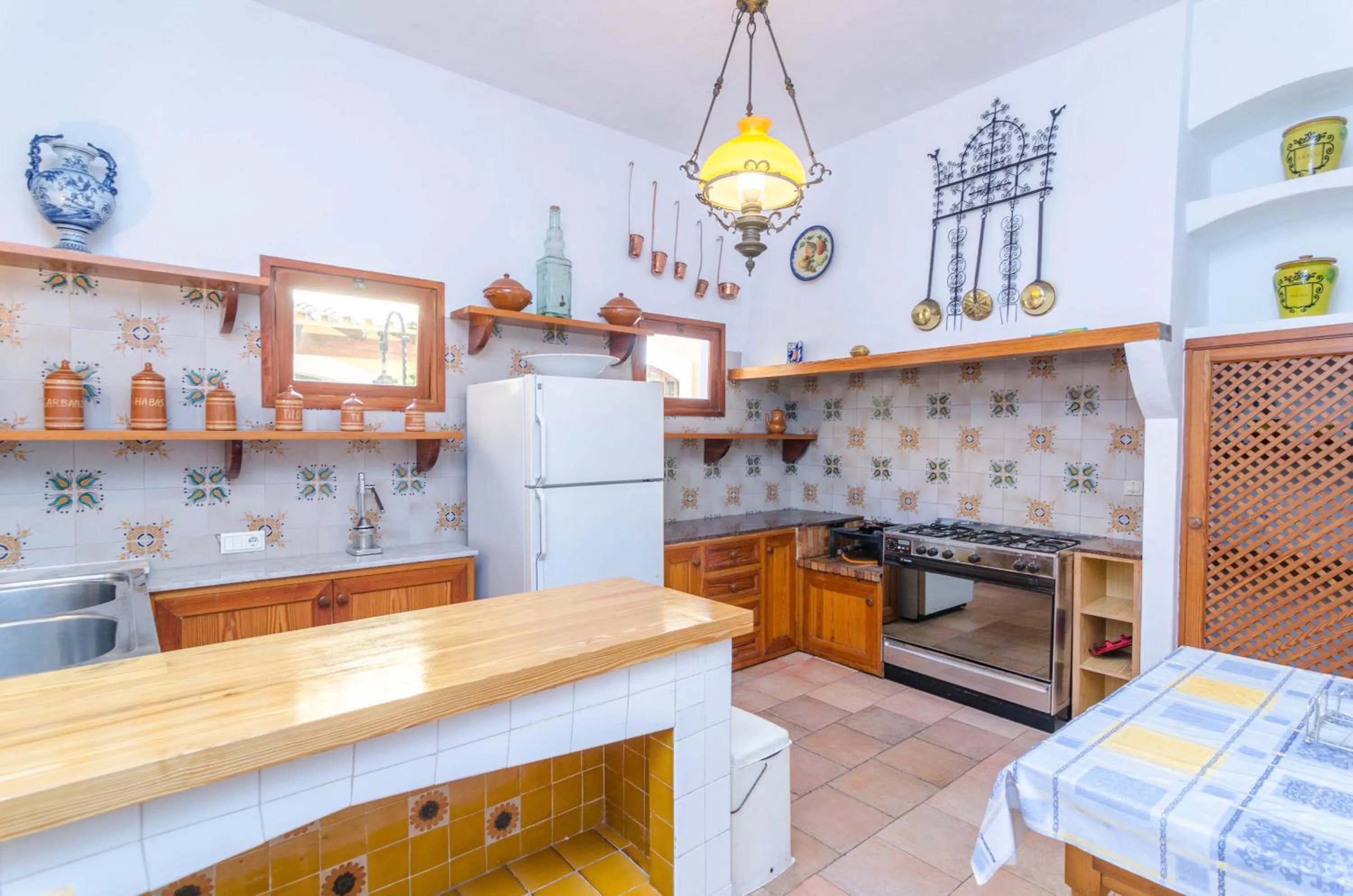 Kitchen or kitchenette in Finca Son Pou