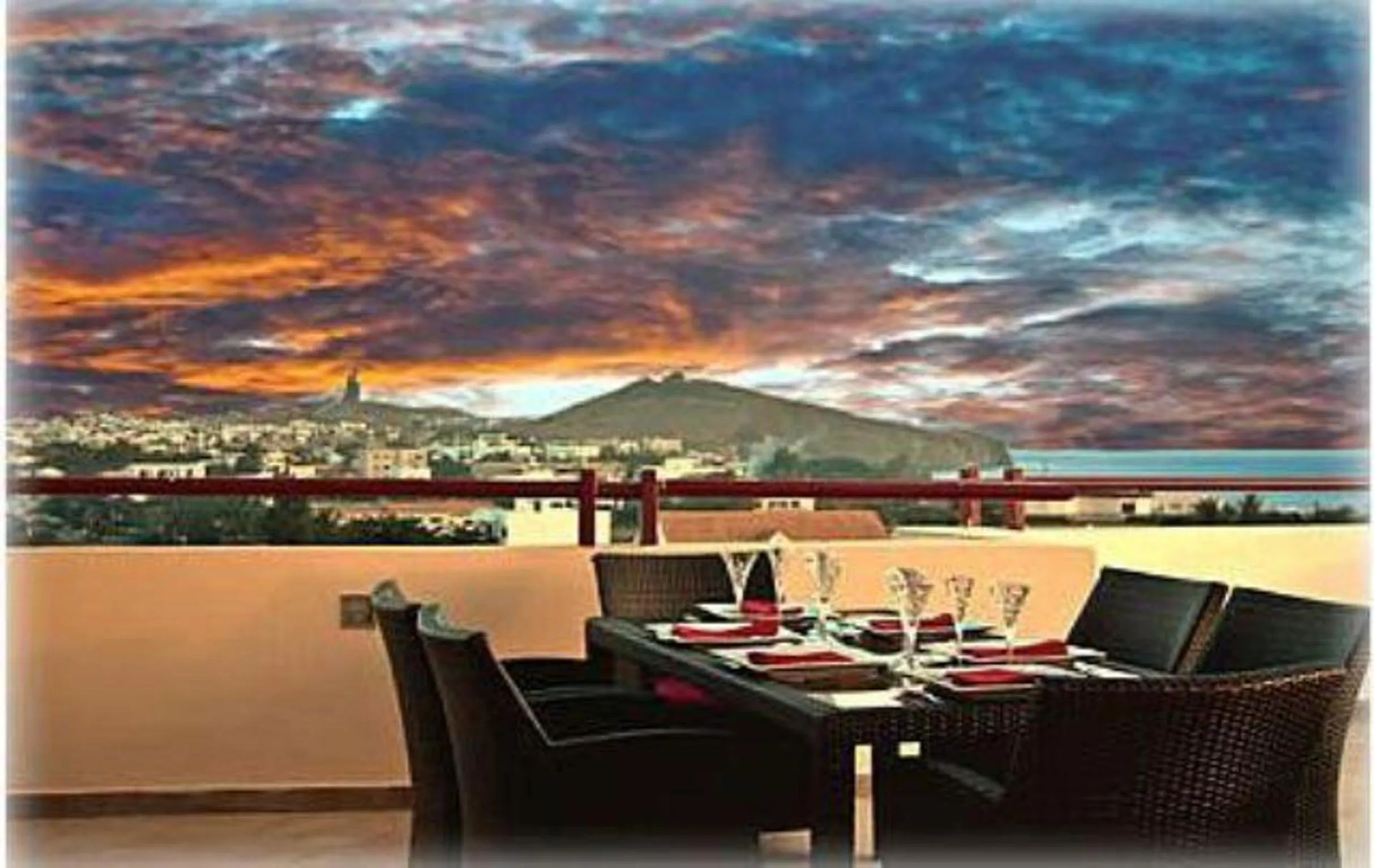 Patio in Hotel Fleur De Lys Almadies