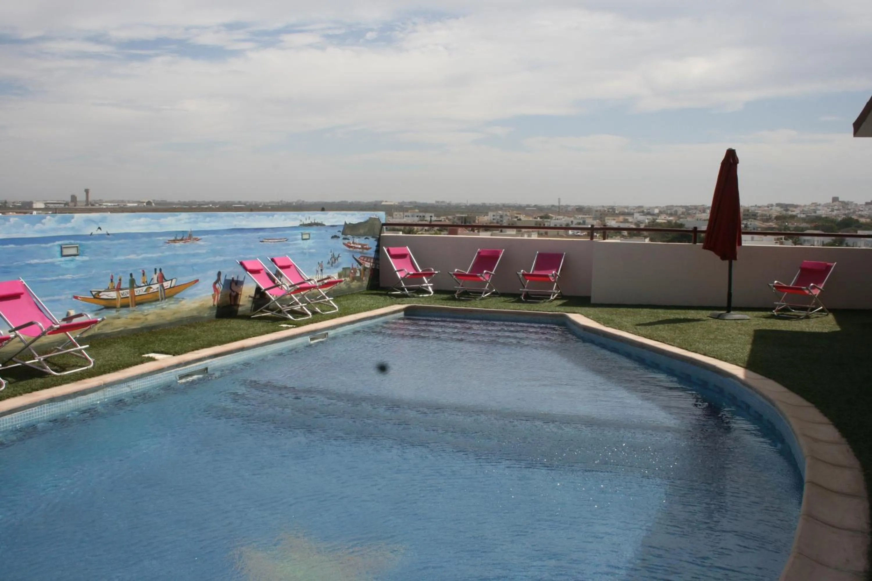 Swimming pool in Hotel Fleur De Lys Almadies