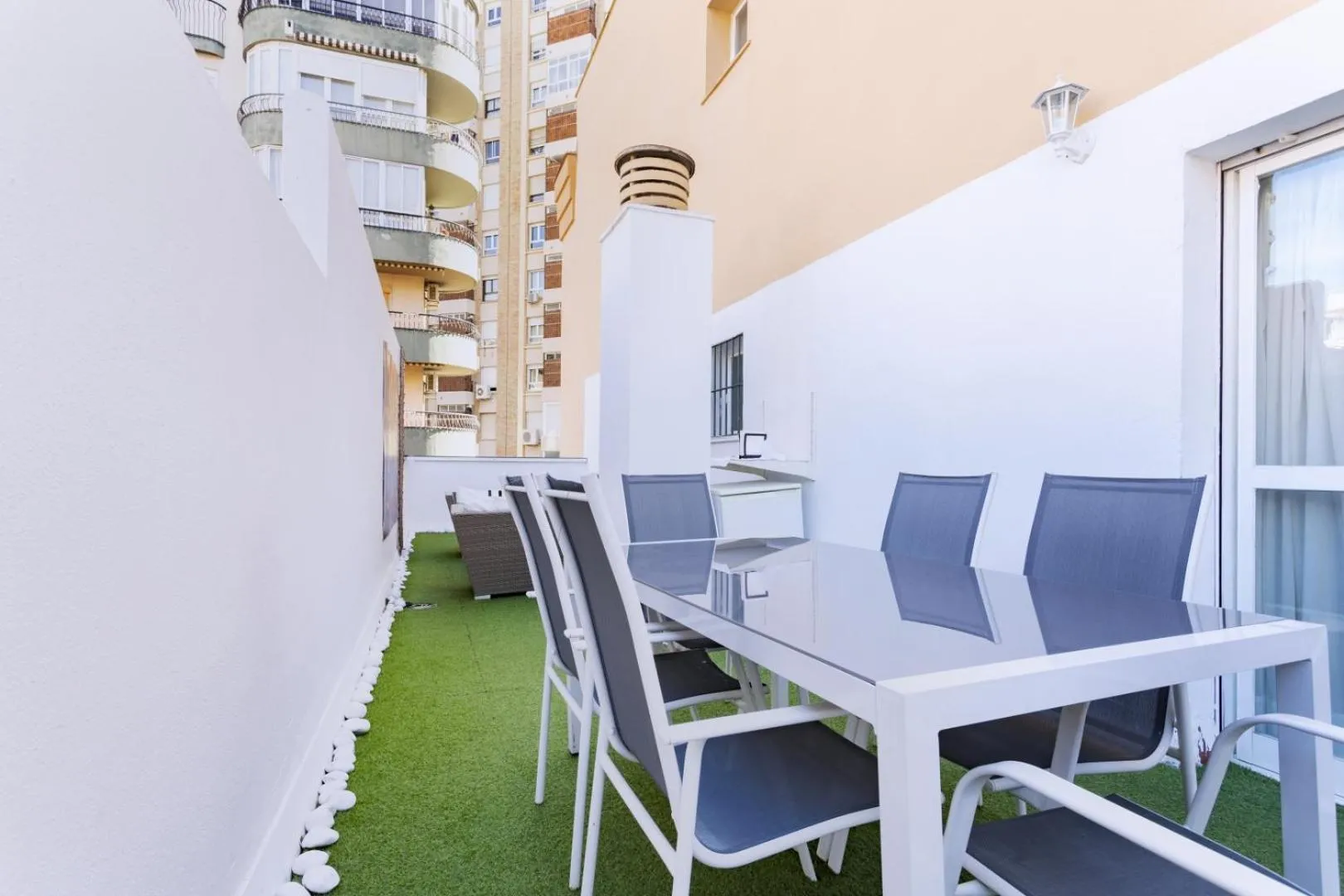 Balcony/Terrace in Rentcostadelsol Malagueta Arenal