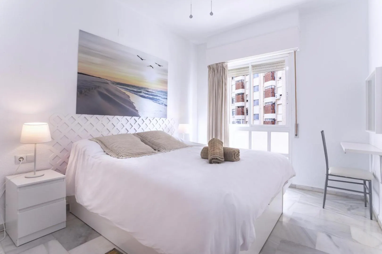Bed in Rentcostadelsol Malagueta Arenal