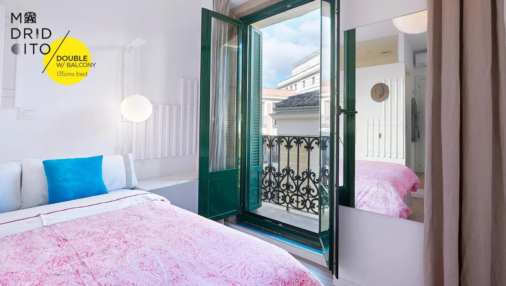 View (from property/room), Bed in Madridcito