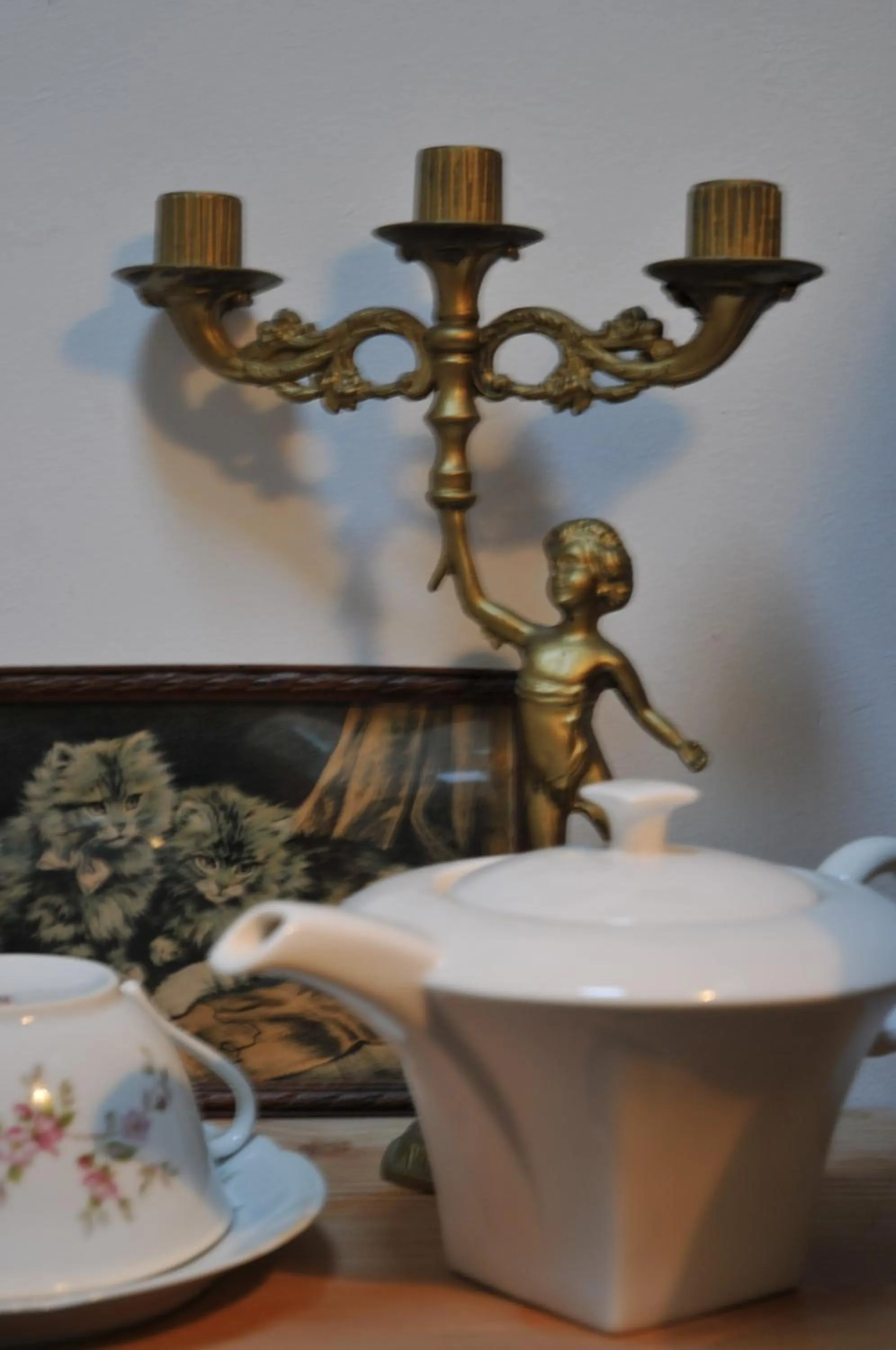 Decorative detail in Les chambres du Chat Perché