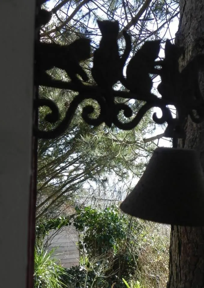 Decorative detail in Les chambres du Chat Perché