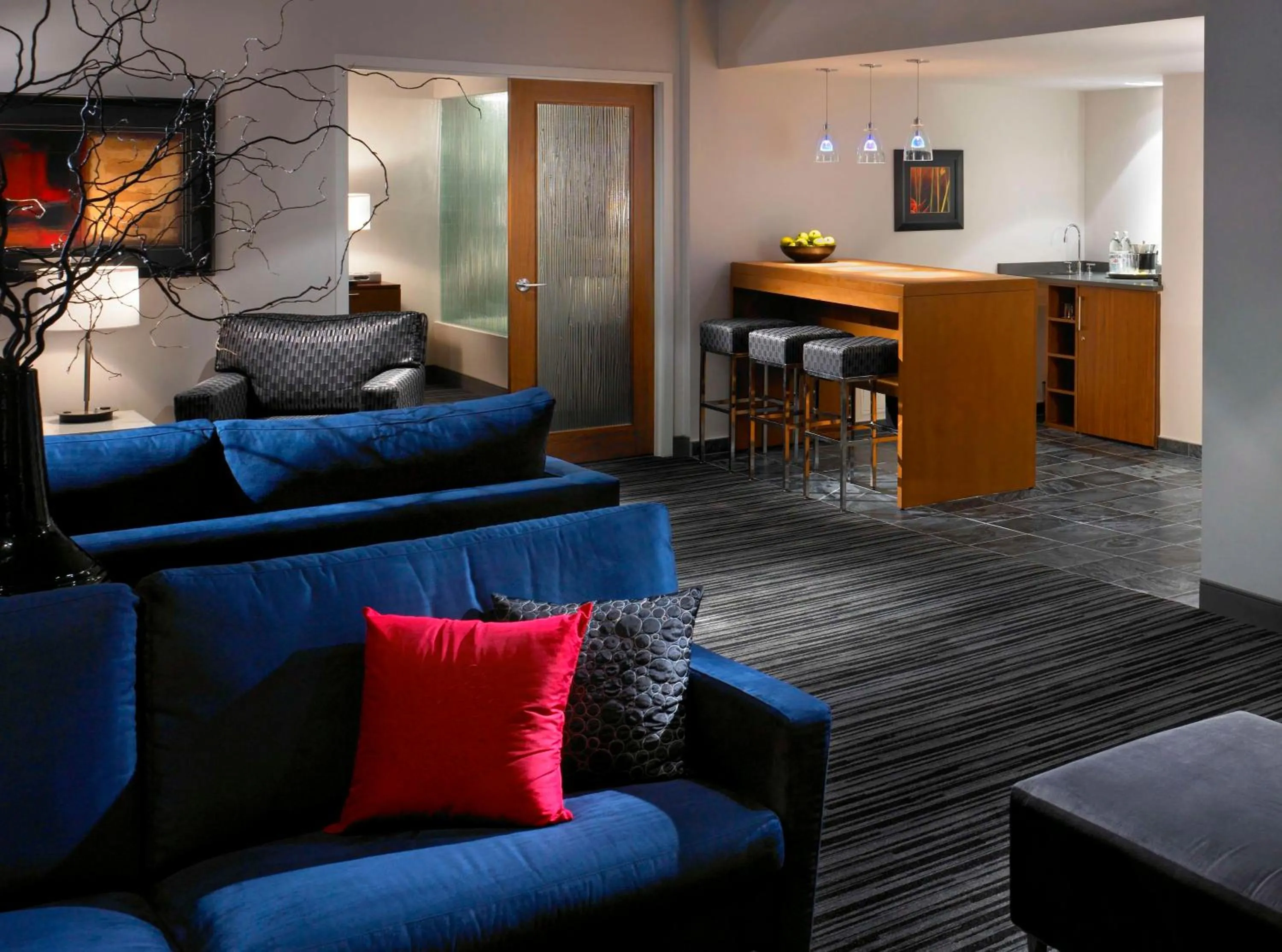 Photo of the whole room in Hyatt Regency Vancouver