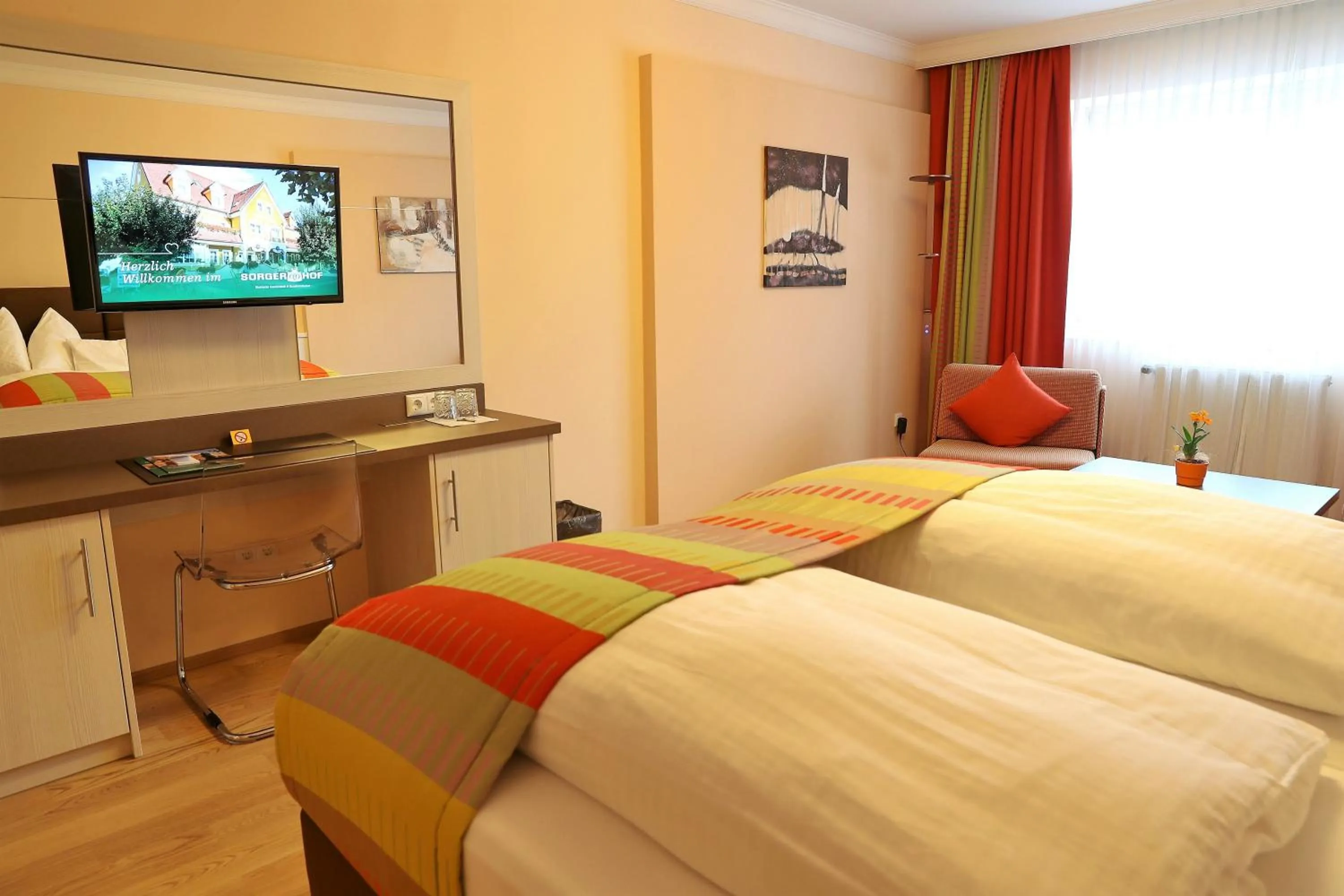 Decorative detail, Bed in Sorgerhof