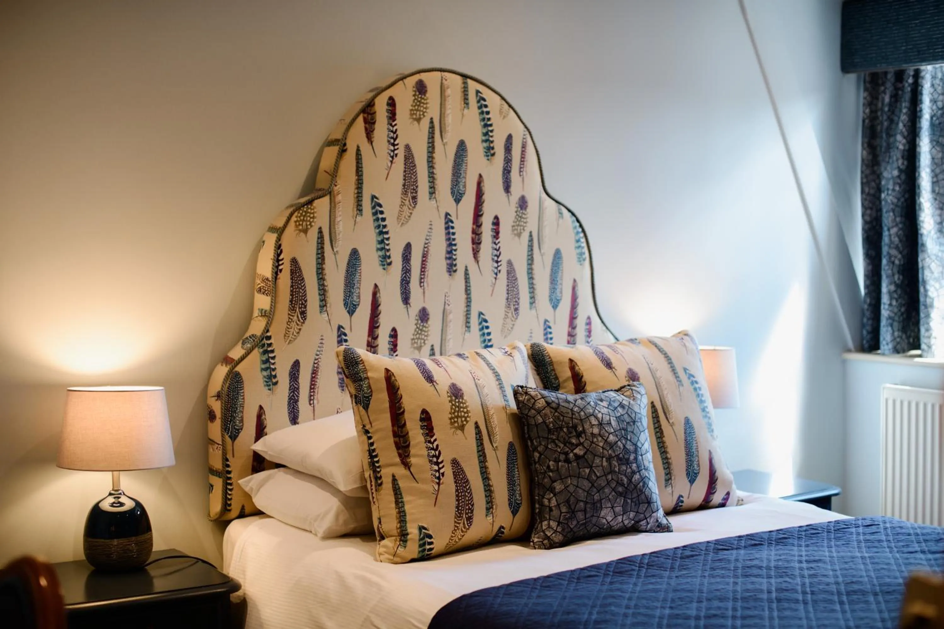 Bed in Ye Olde Bell Hotel & Spa