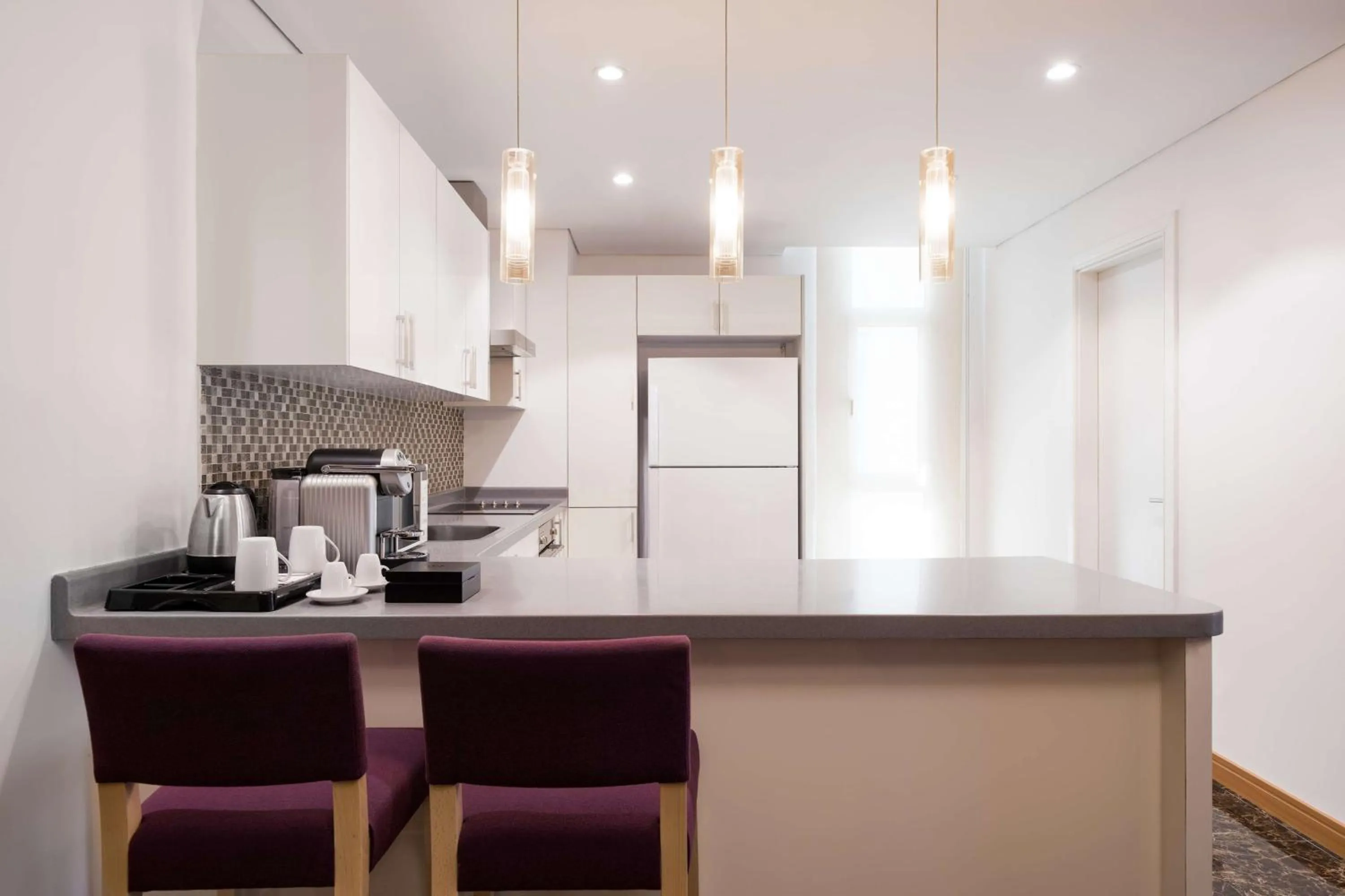 Kitchen or kitchenette in SAS Residence & Hotel Dhahran