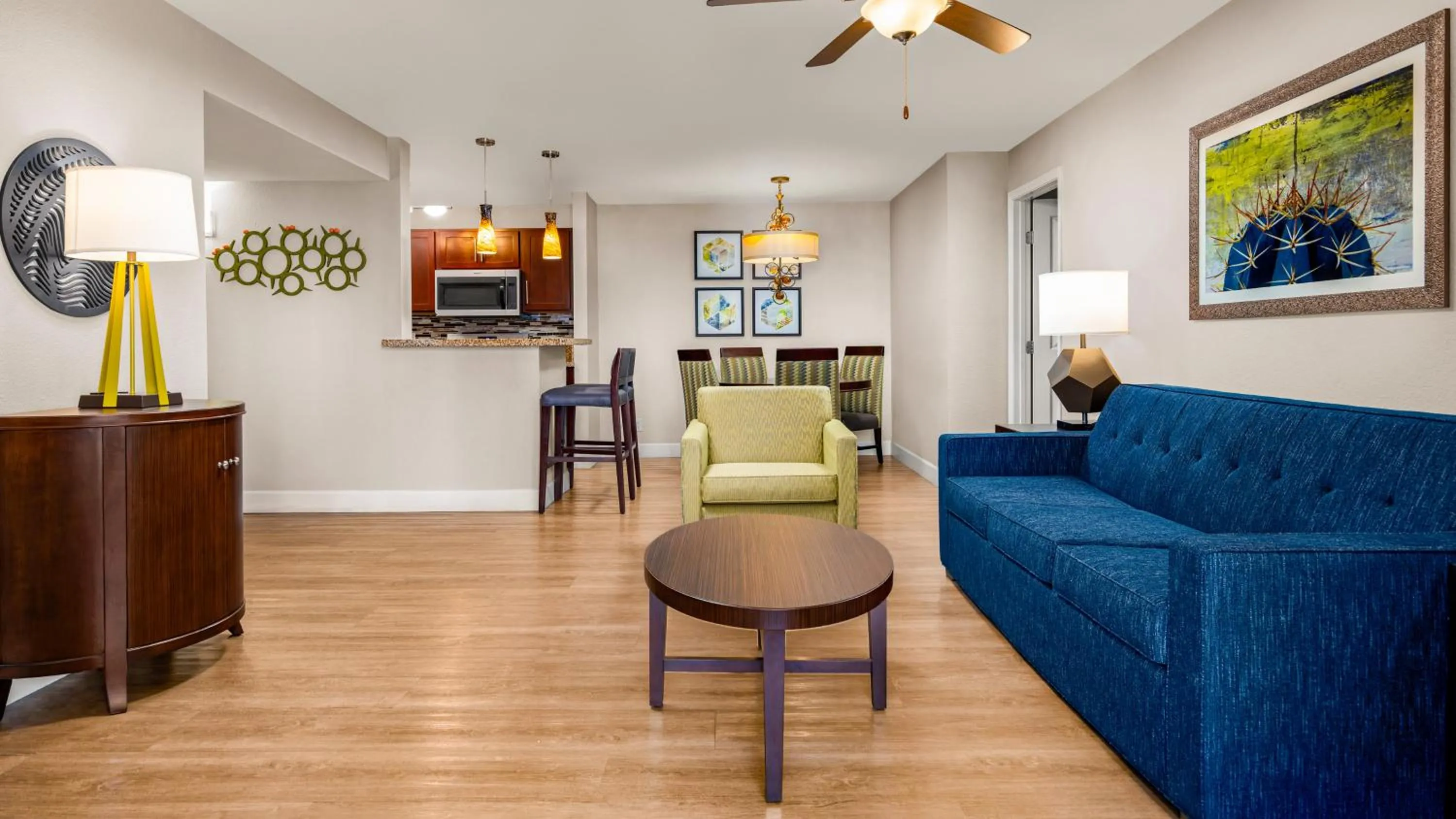 Living room in Holiday Inn Club Vacations at Desert Club Resort