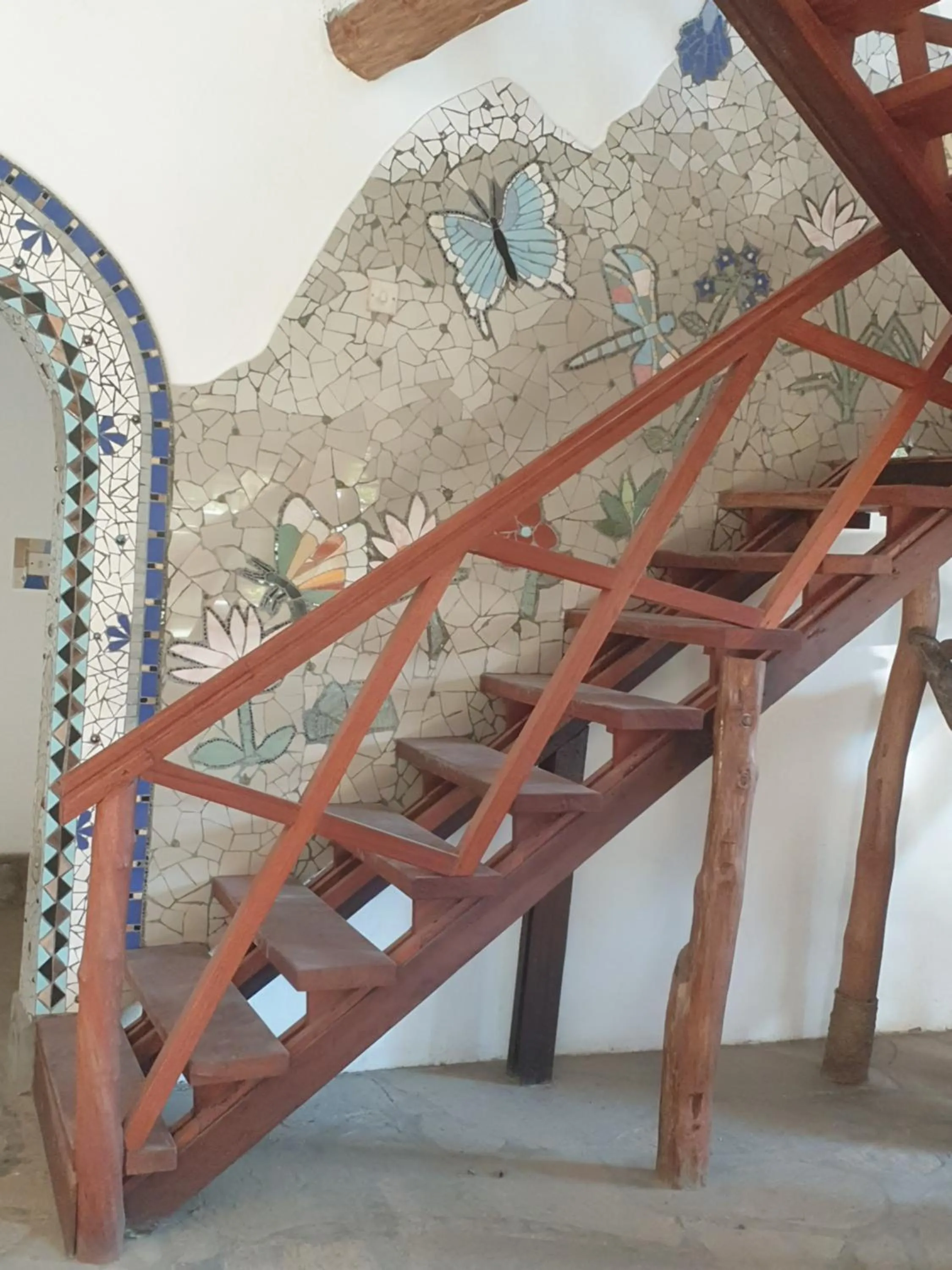 Decorative detail in Marijani Holiday Resort