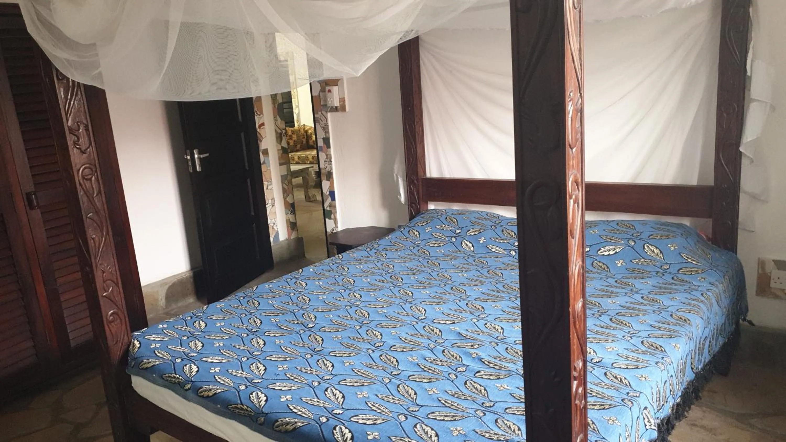 Bed in Marijani Holiday Resort