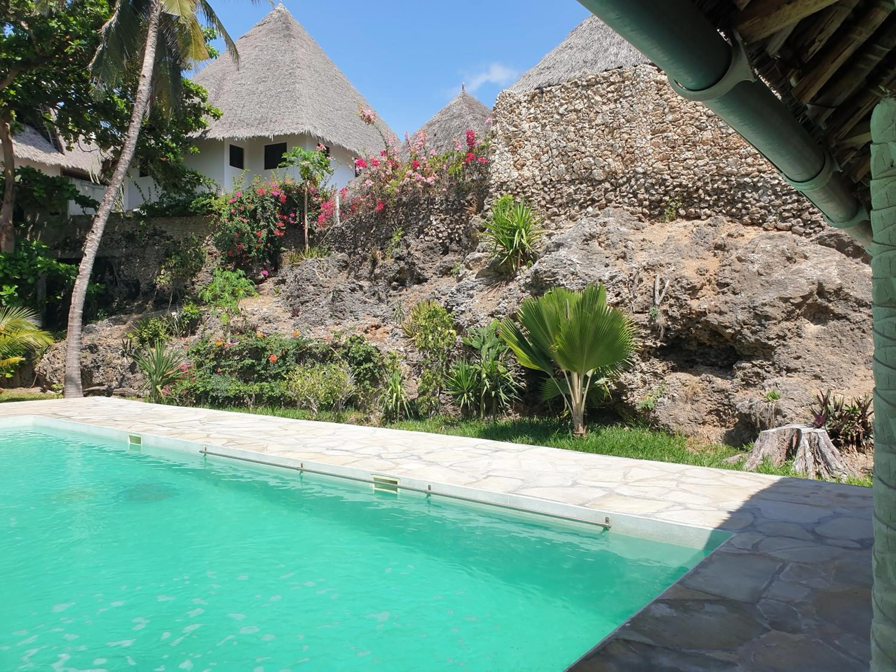 Pool view in Marijani Holiday Resort
