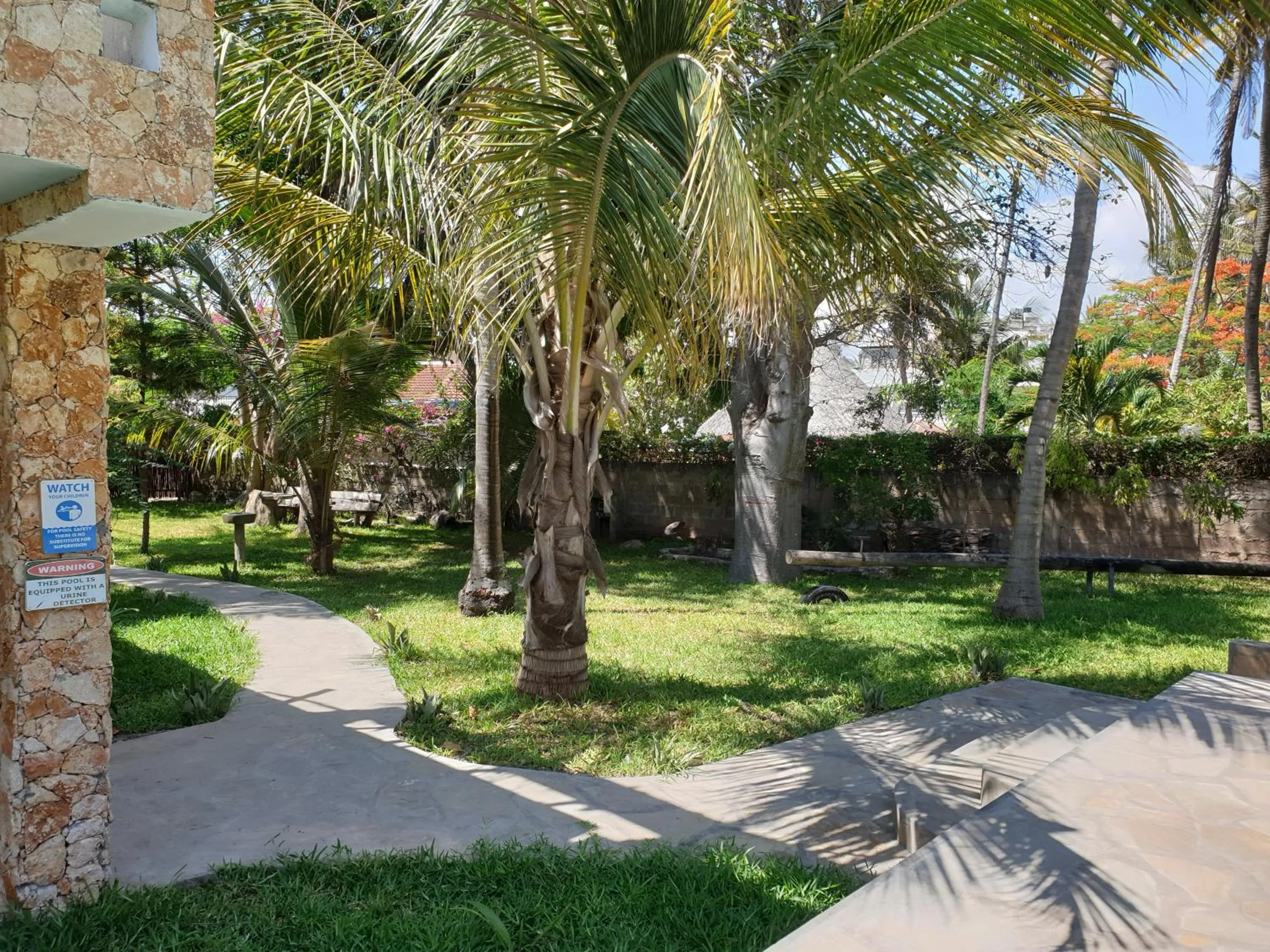 Patio in Marijani Holiday Resort