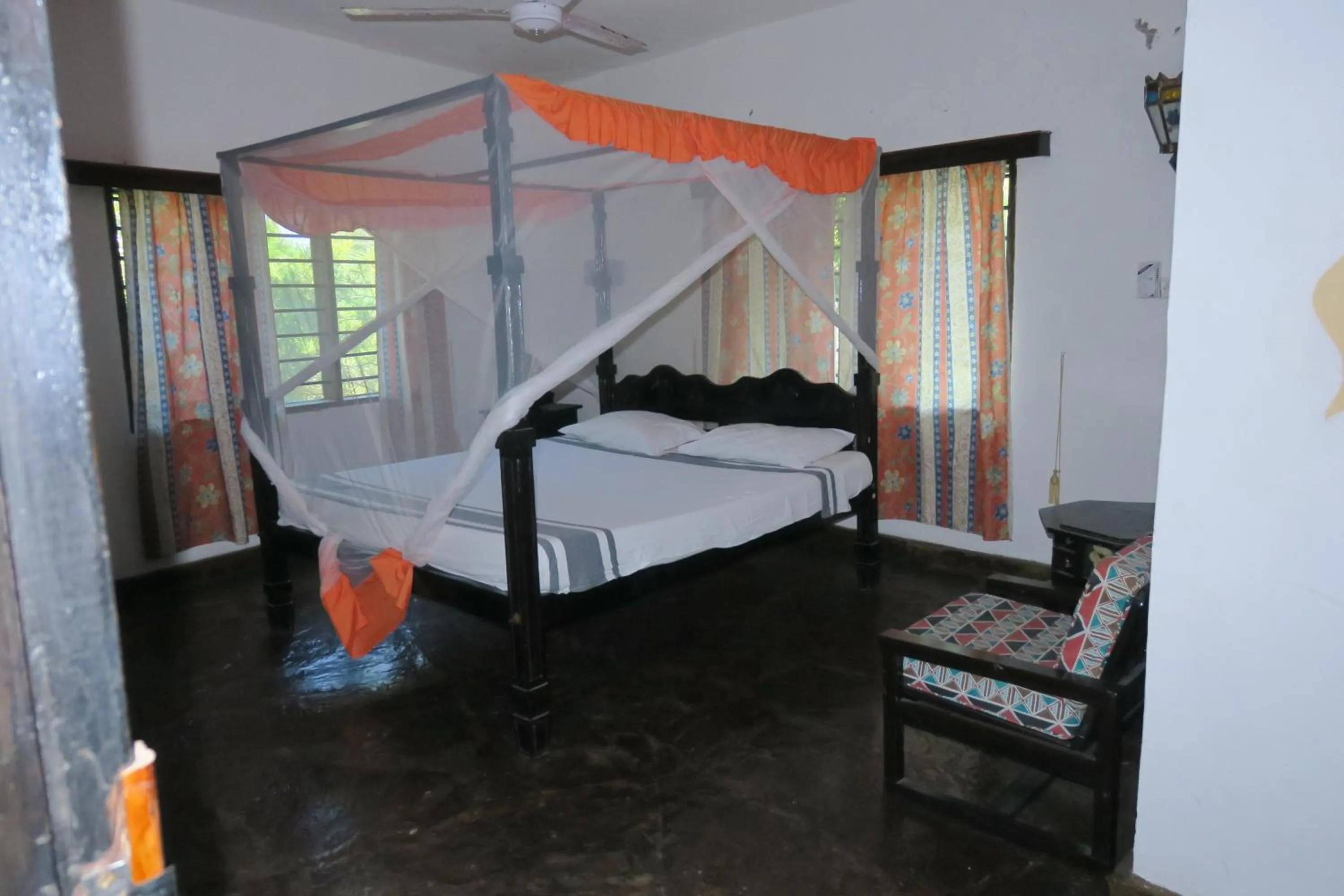 Bed in Marijani Holiday Resort