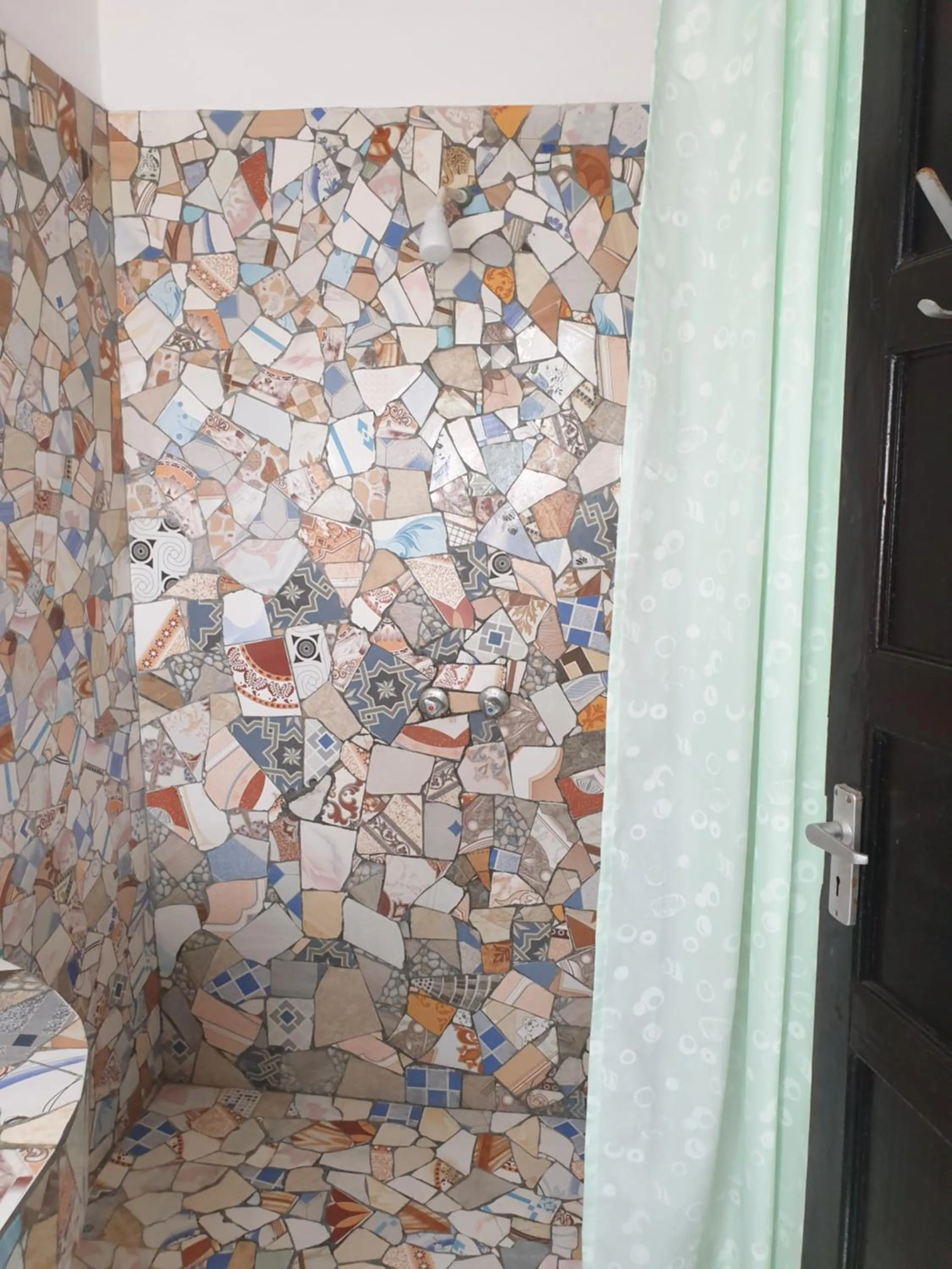 Shower in Marijani Holiday Resort