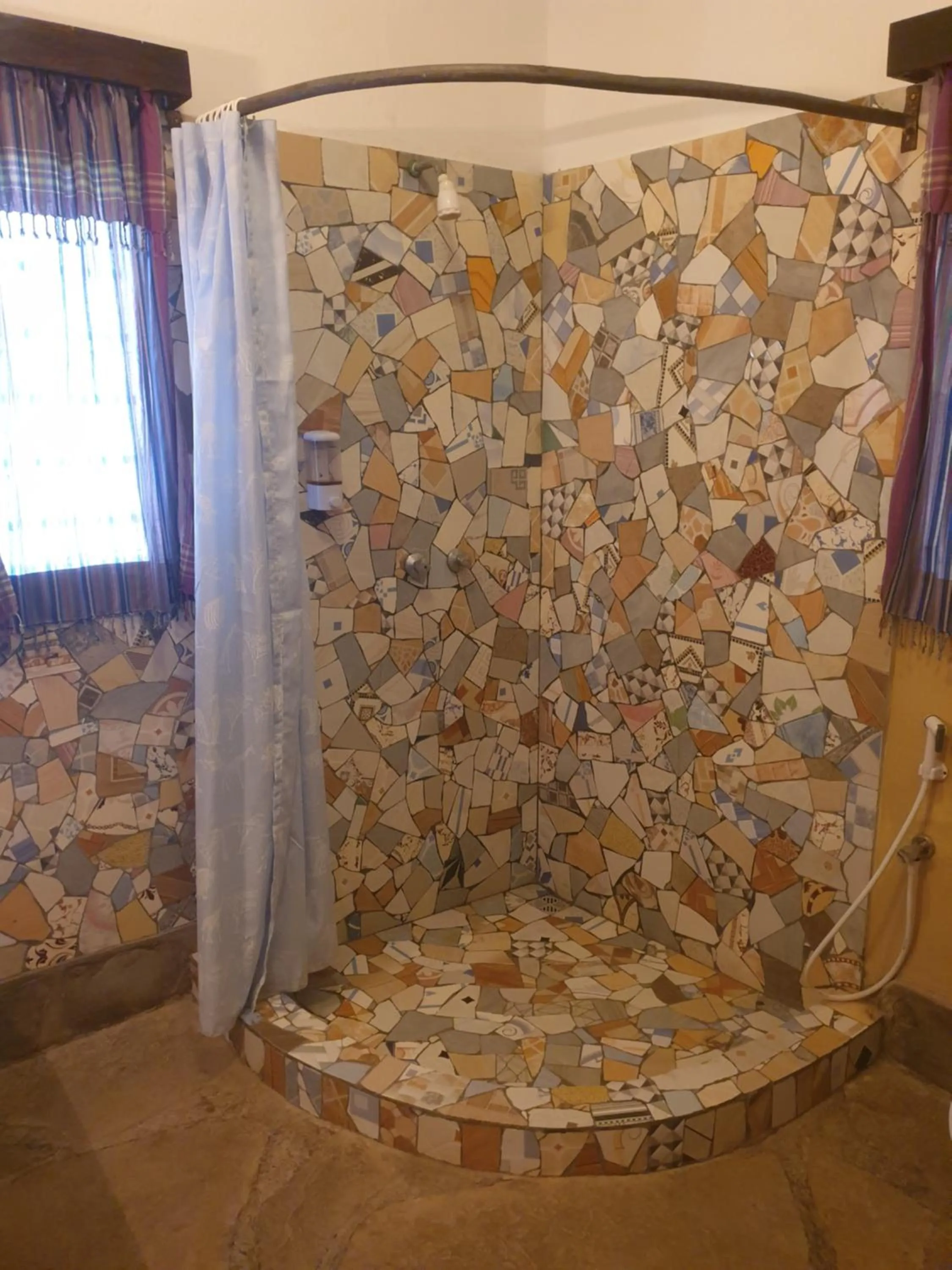 Shower in Marijani Holiday Resort