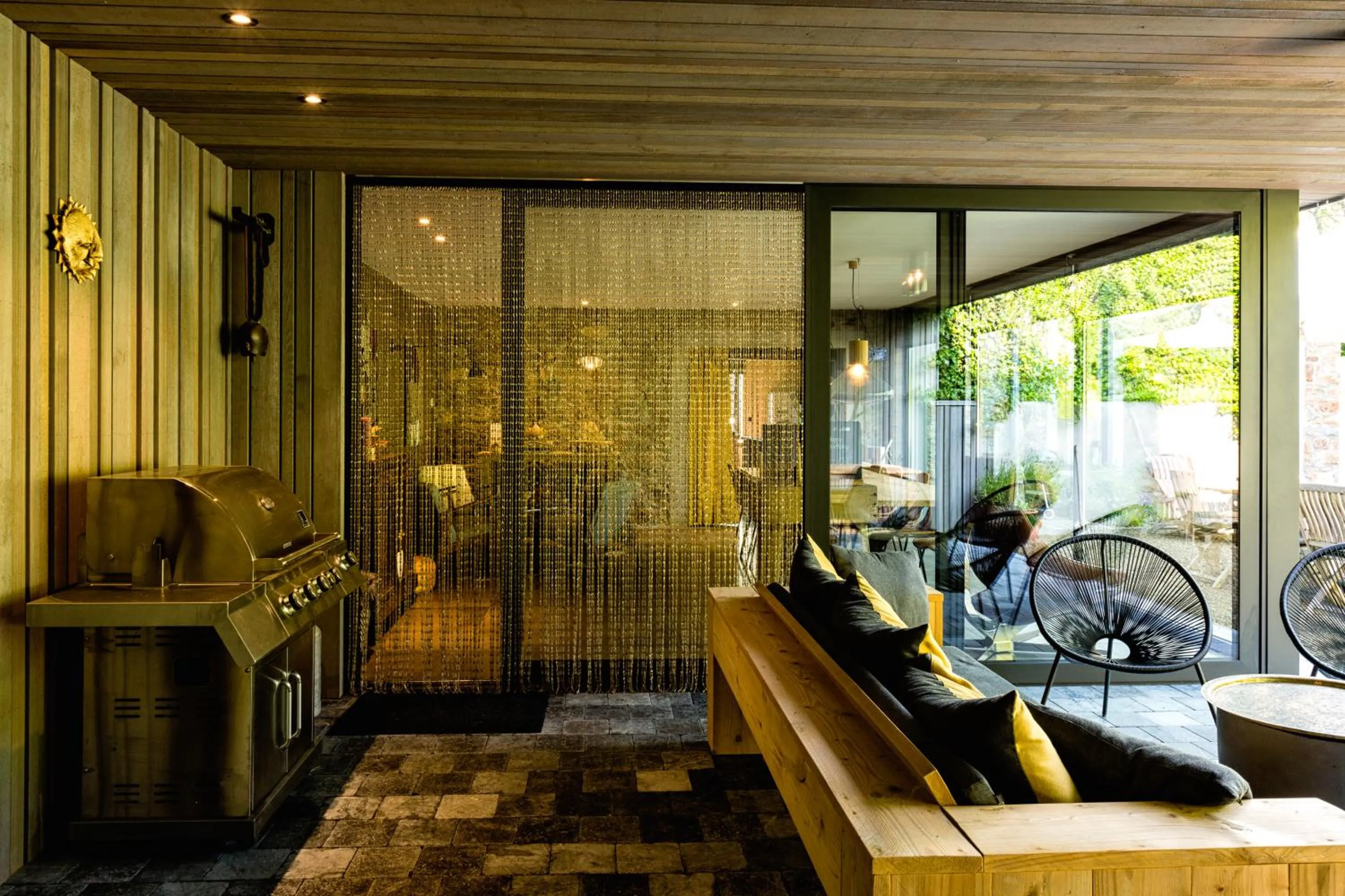 BBQ facilities in B&B Maison Honorine