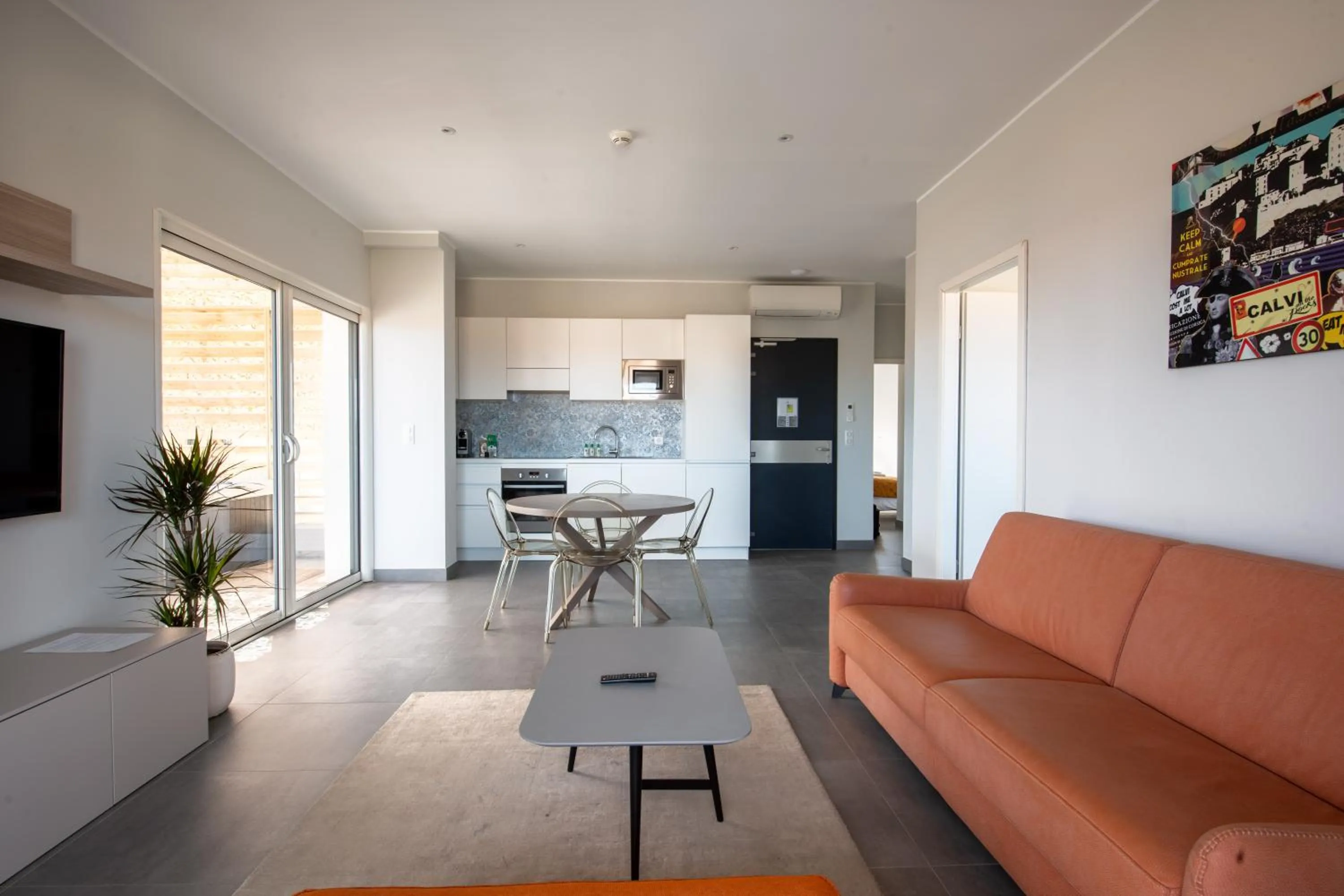 Living room in Residence Saletta Casale