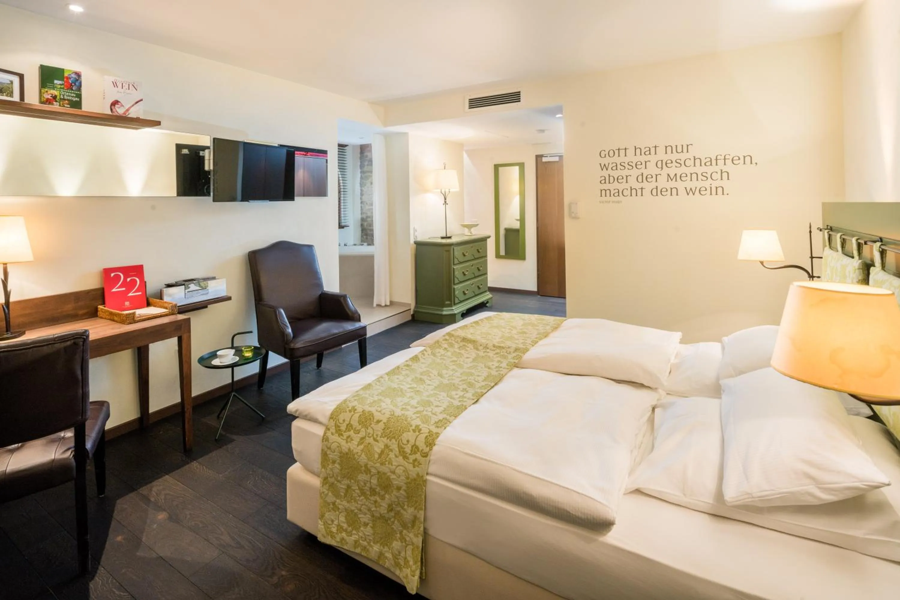 Photo of the whole room, Bed in Hotel Heiligenstein