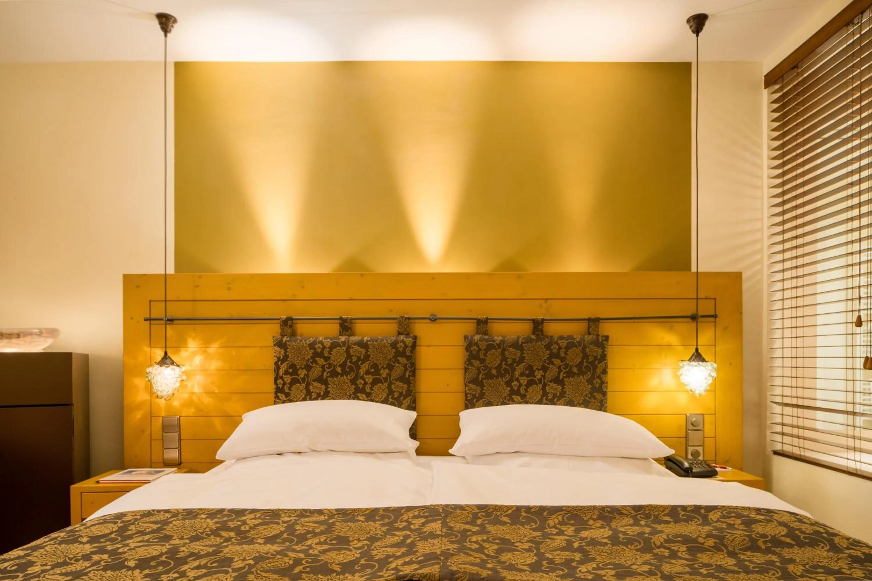 Bed in Hotel Heiligenstein