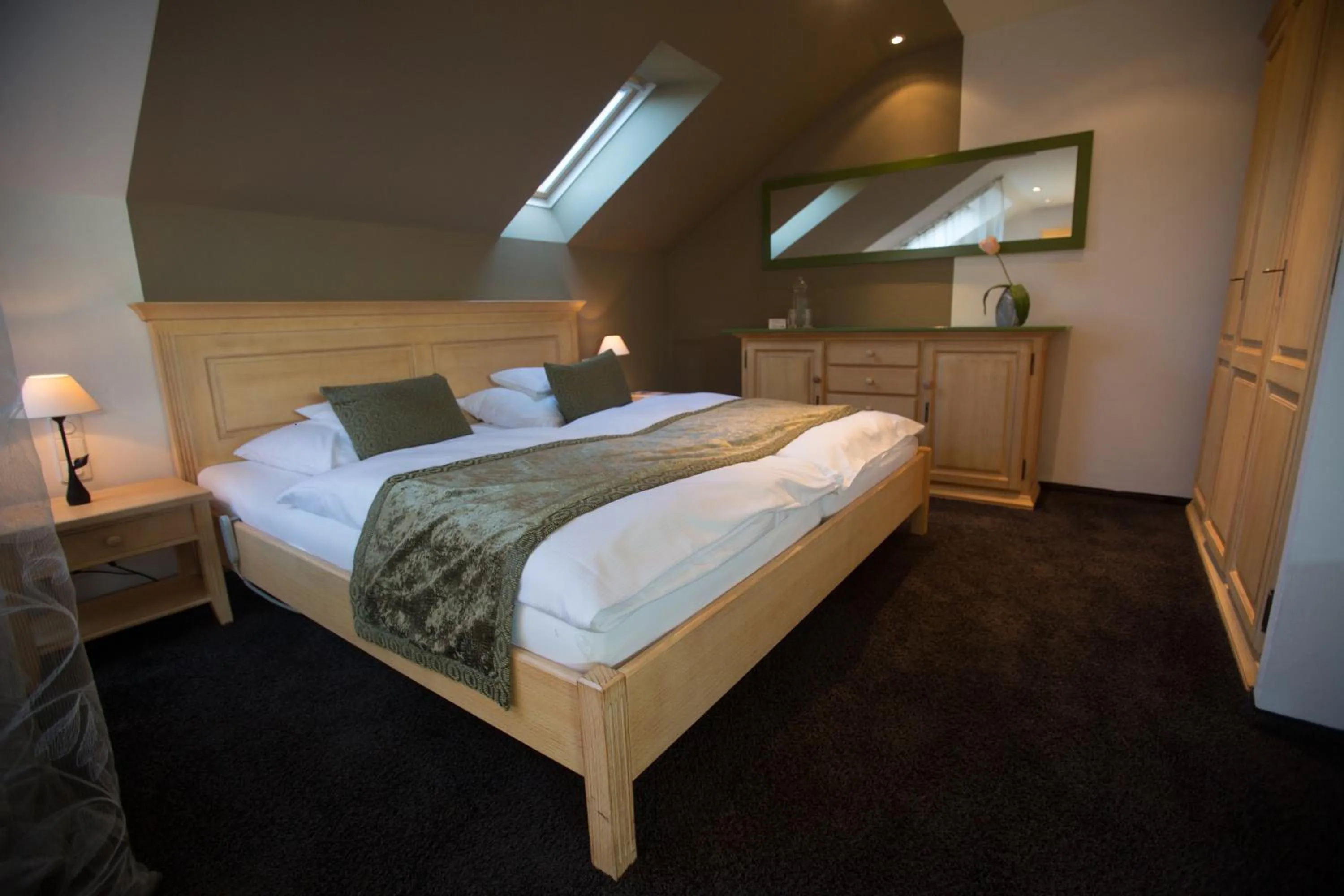 Bed in Hotel Heiligenstein