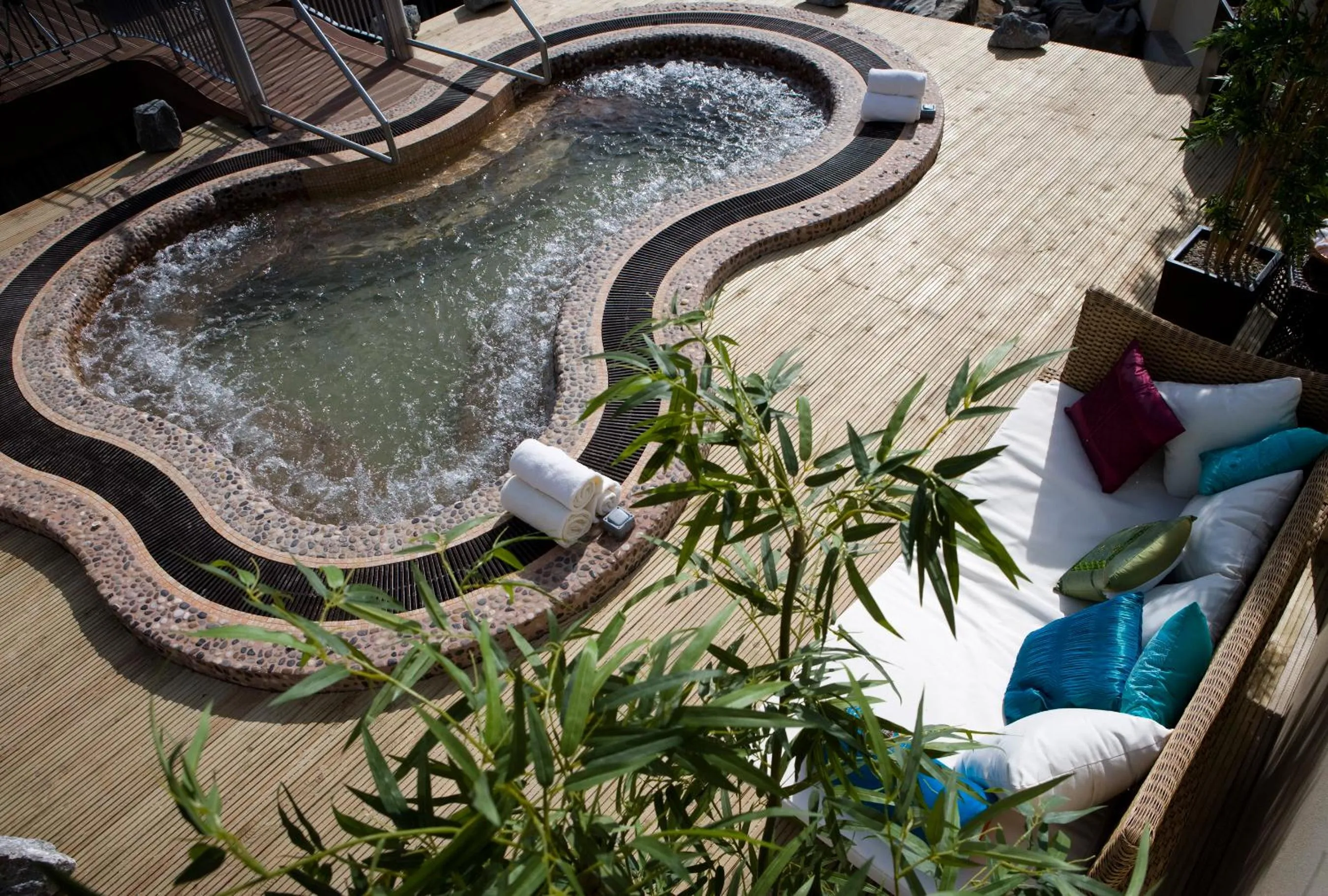 Hot Tub in Fitzgeralds Woodlands House Hotel