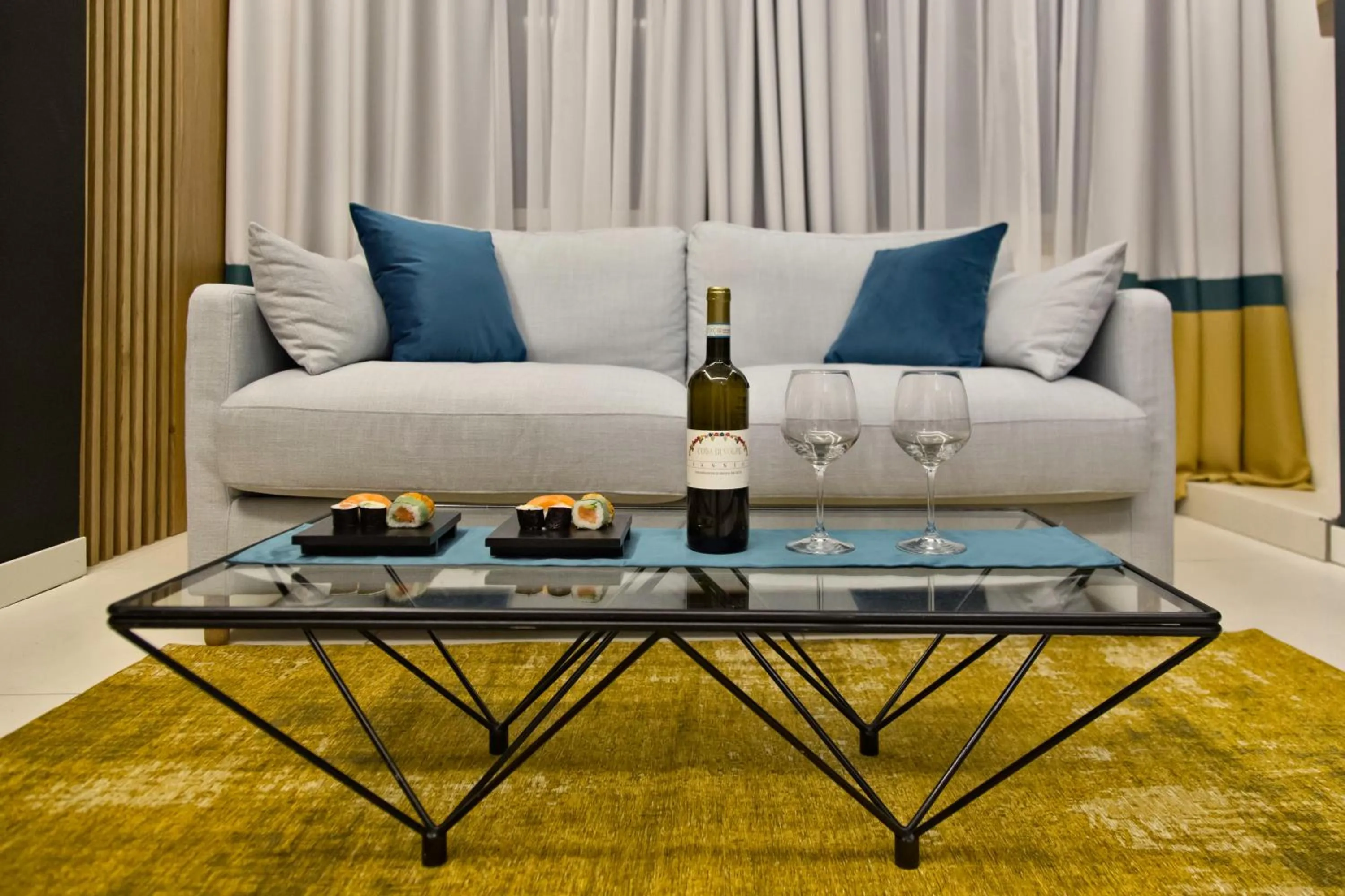 Seating area in Carten