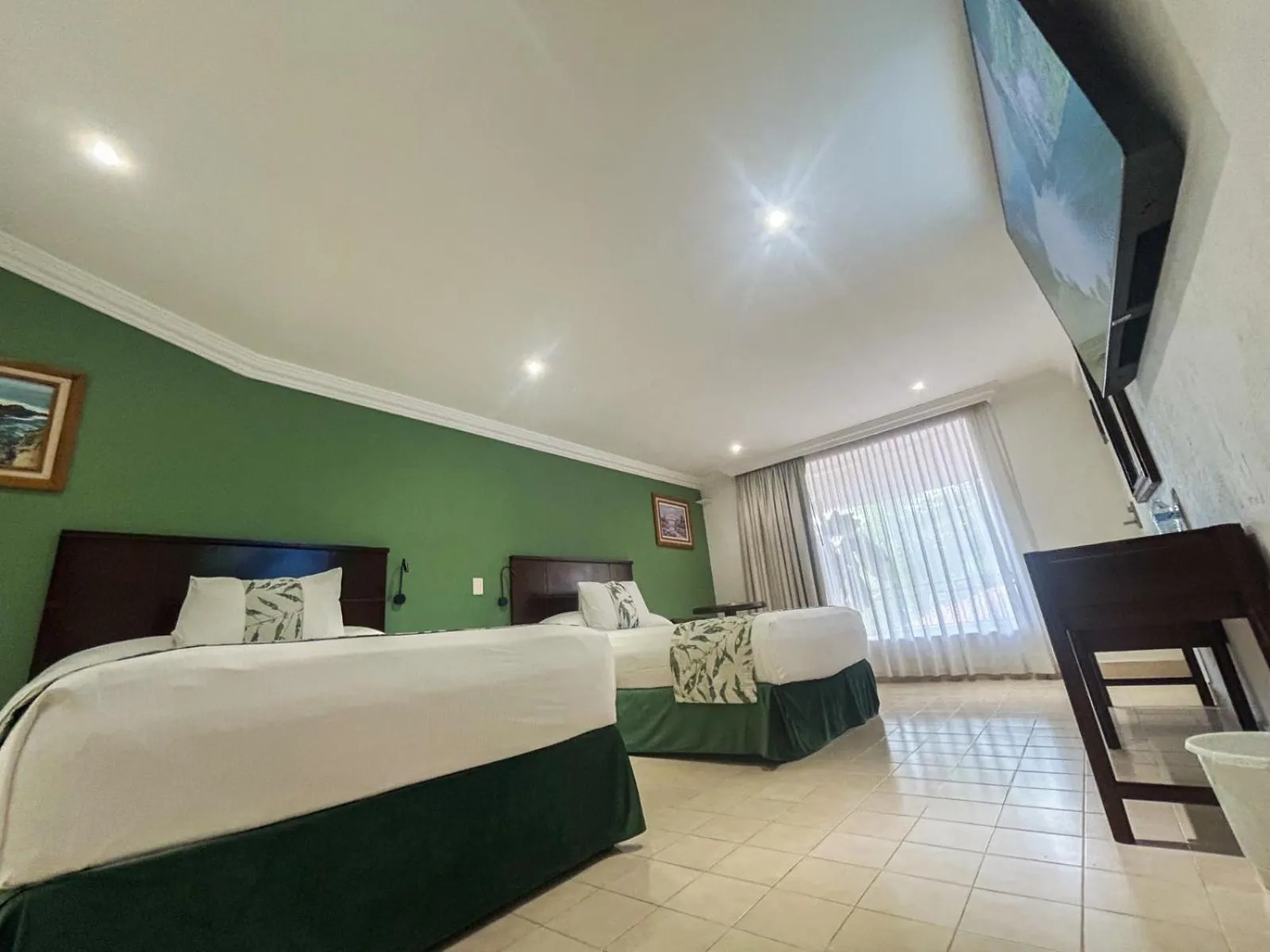 Bed in Villa Esmeralda