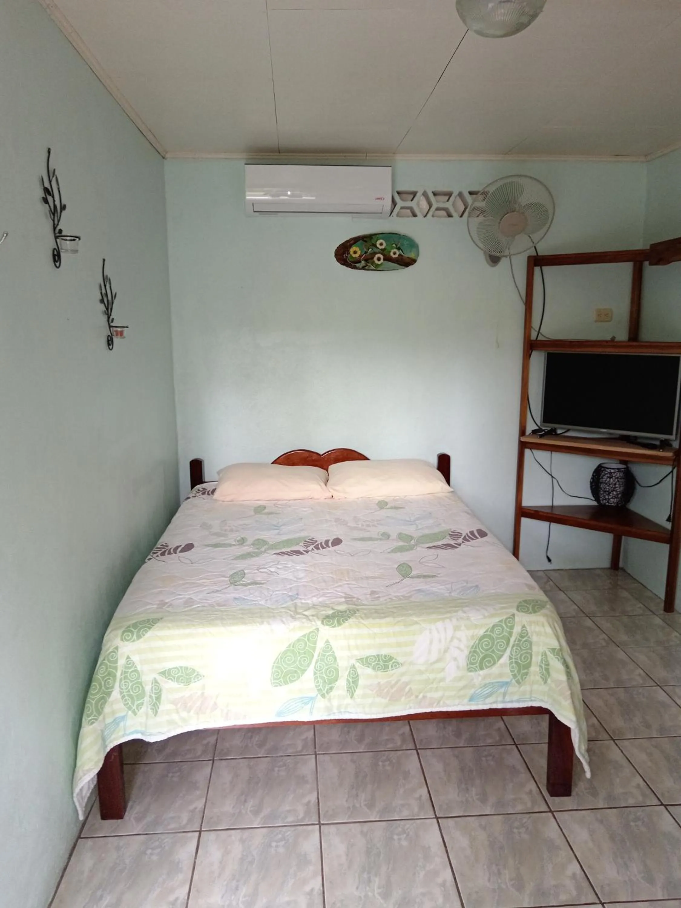 Bed in Posada Rural Río Celeste