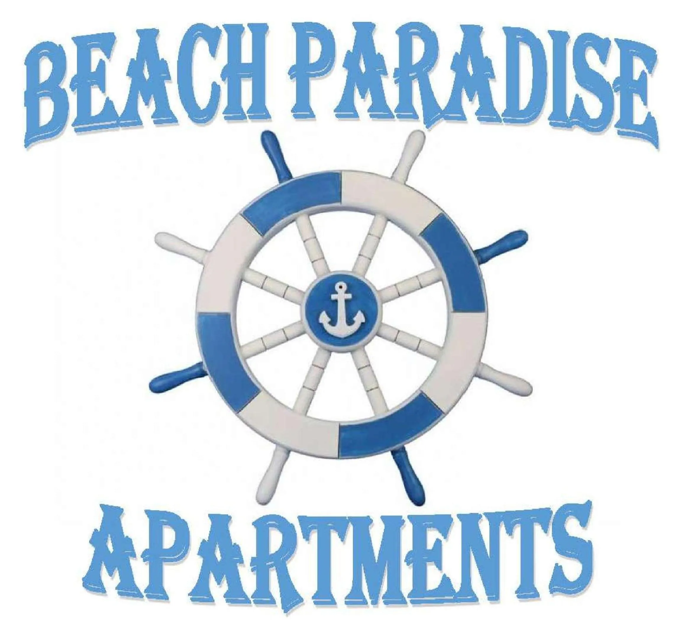 Property logo or sign in Beach Paradise Apartments