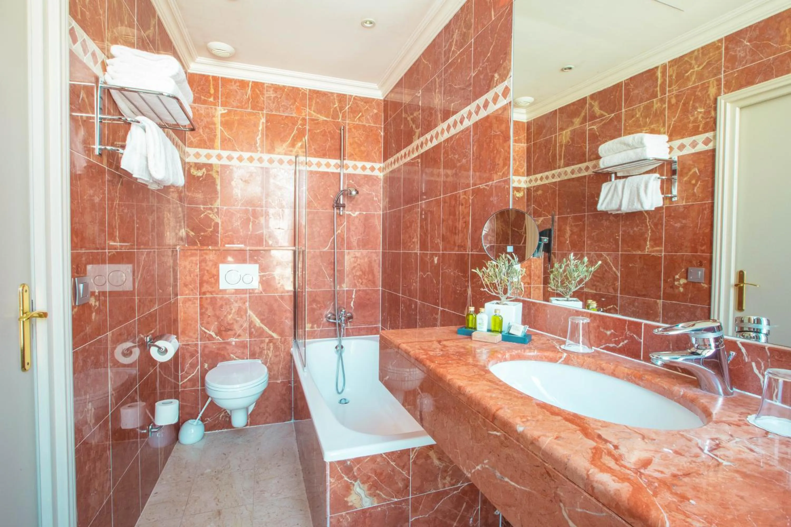 Shower in Westminster Hotel & Spa Nice