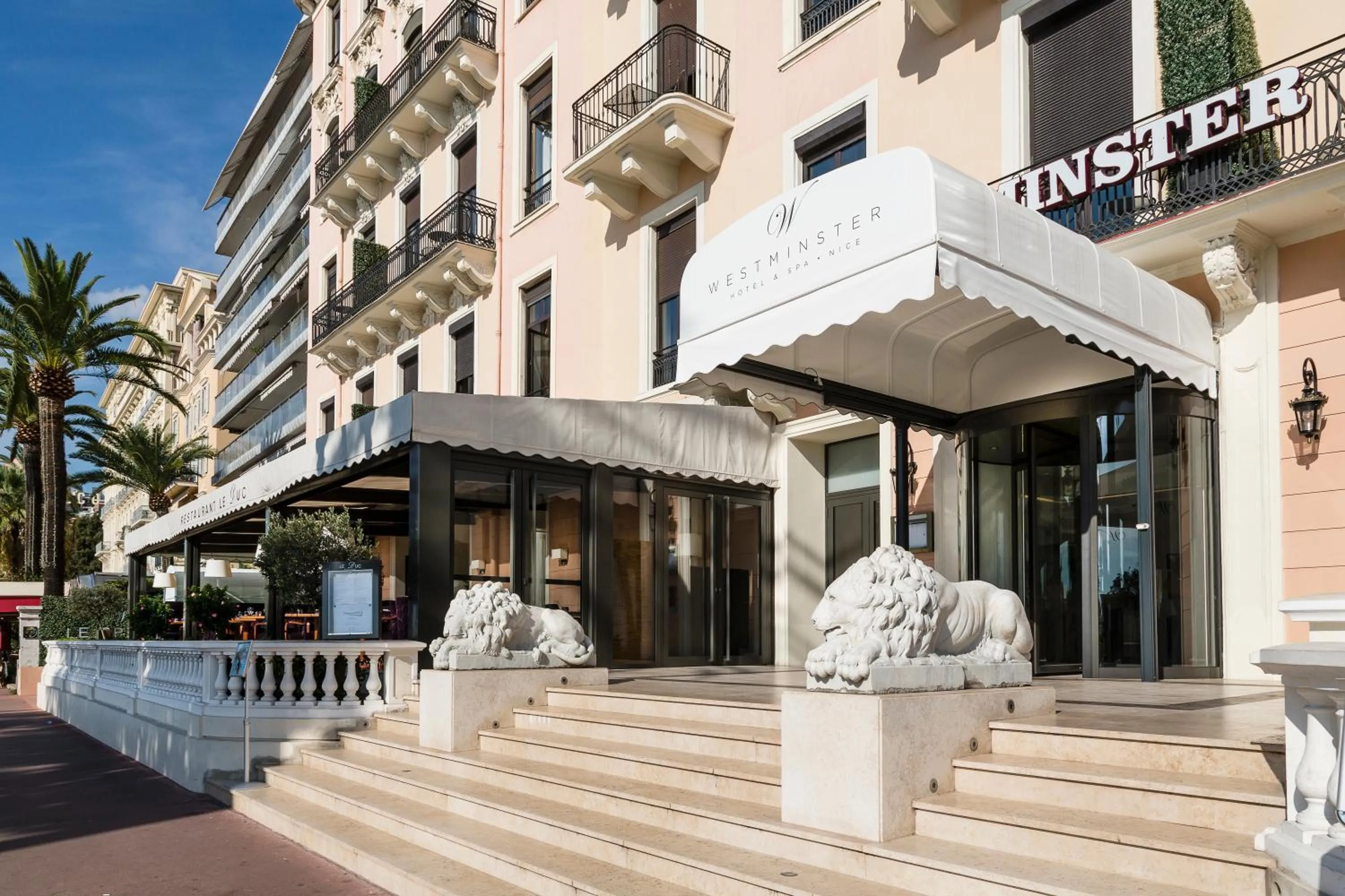 Restaurant/places to eat in Westminster Hotel & Spa Nice