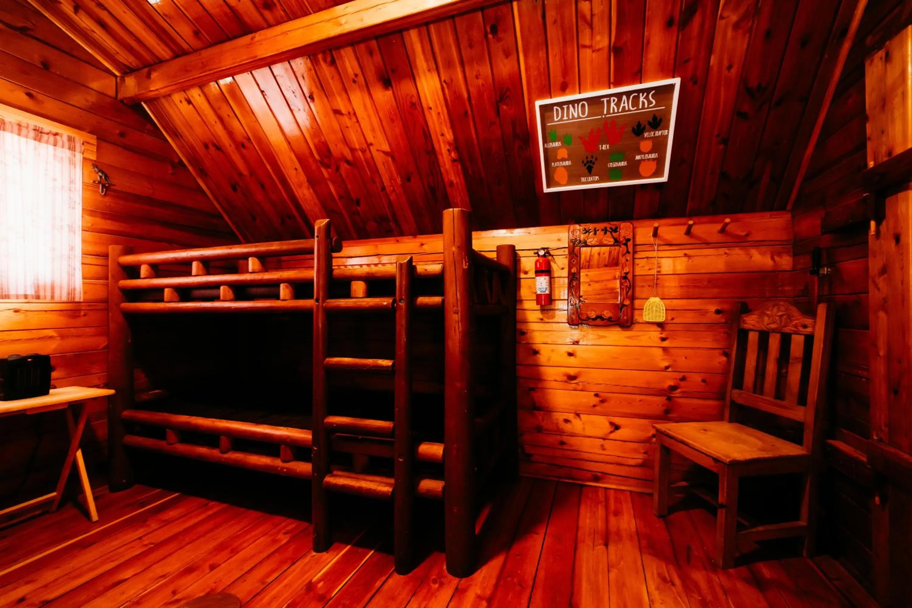 Bed in La Junta Colorado Cabins