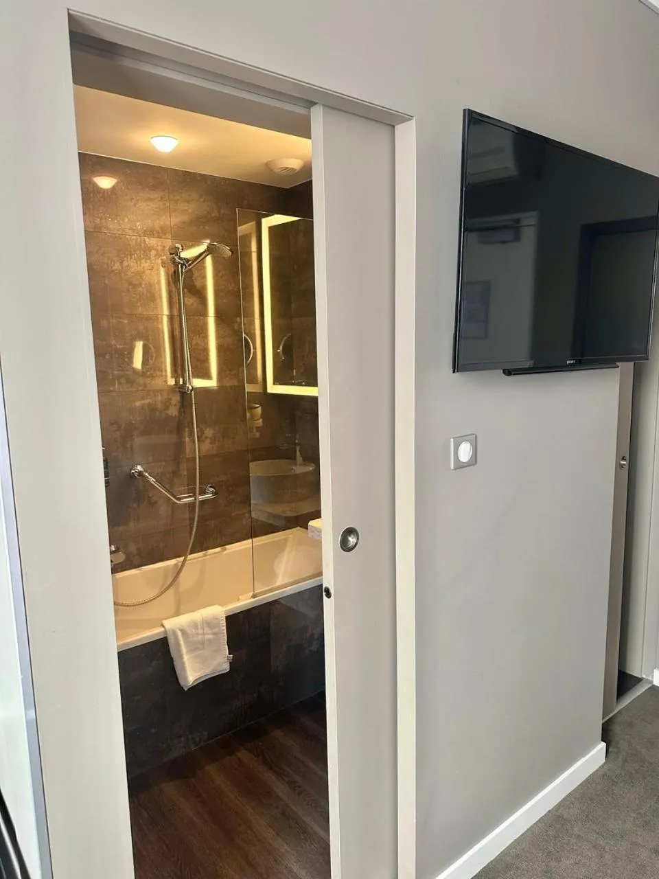 Bathroom in Hotel Des Dunes