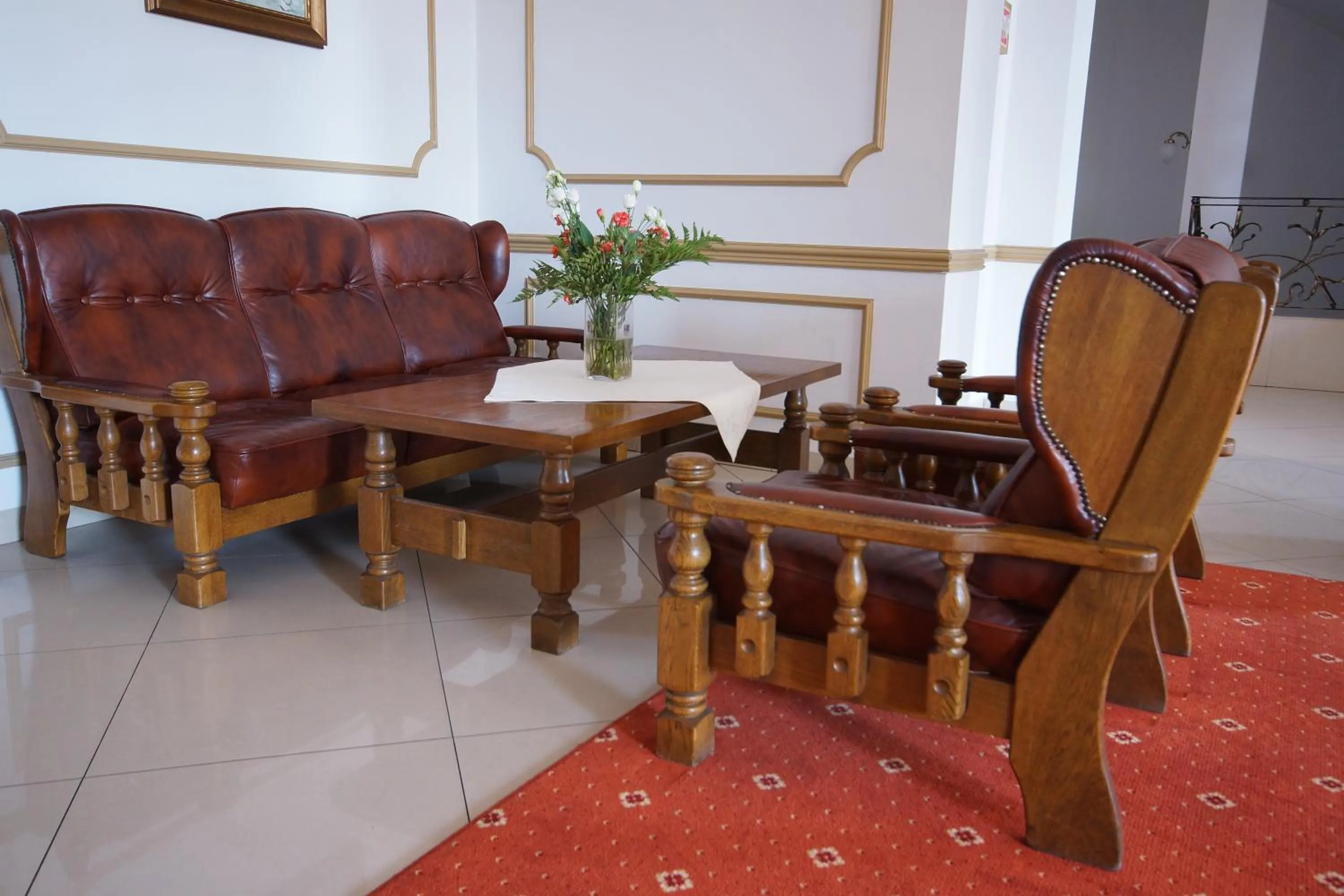 Lobby or reception in Hotel Kozak