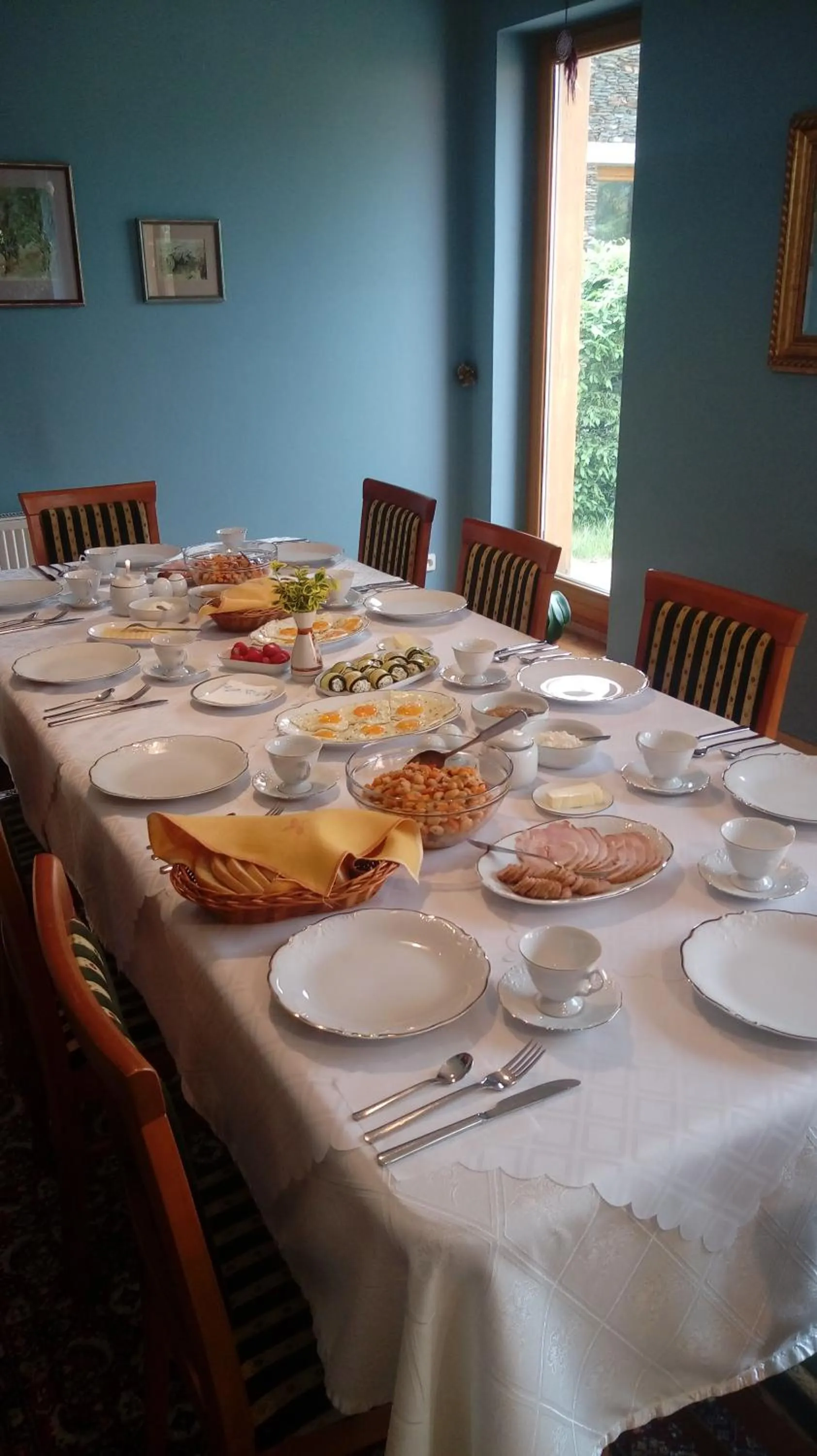 Dining area in Gospodarstwo Agroturystyczne-Pensjonat SAD