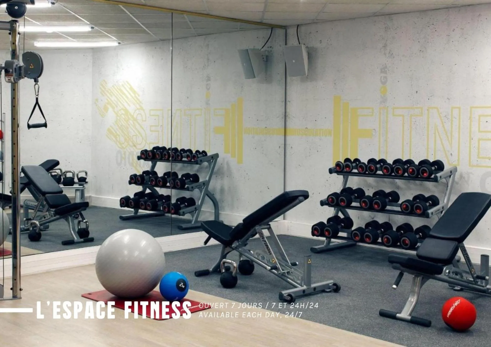Fitness centre/facilities in The Jangle Hotel - Paris - Charles de Gaulle - Airport