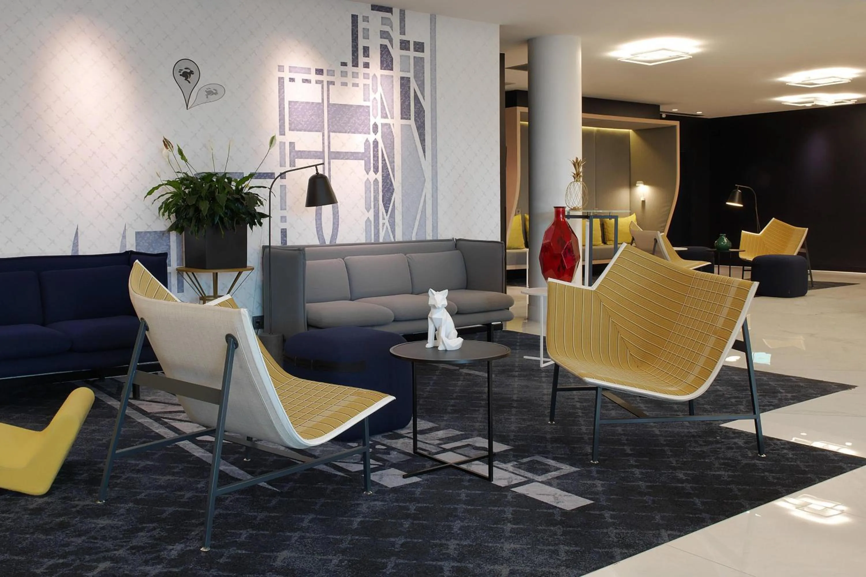 Seating area in The Jangle Hotel - Paris - Charles de Gaulle - Airport