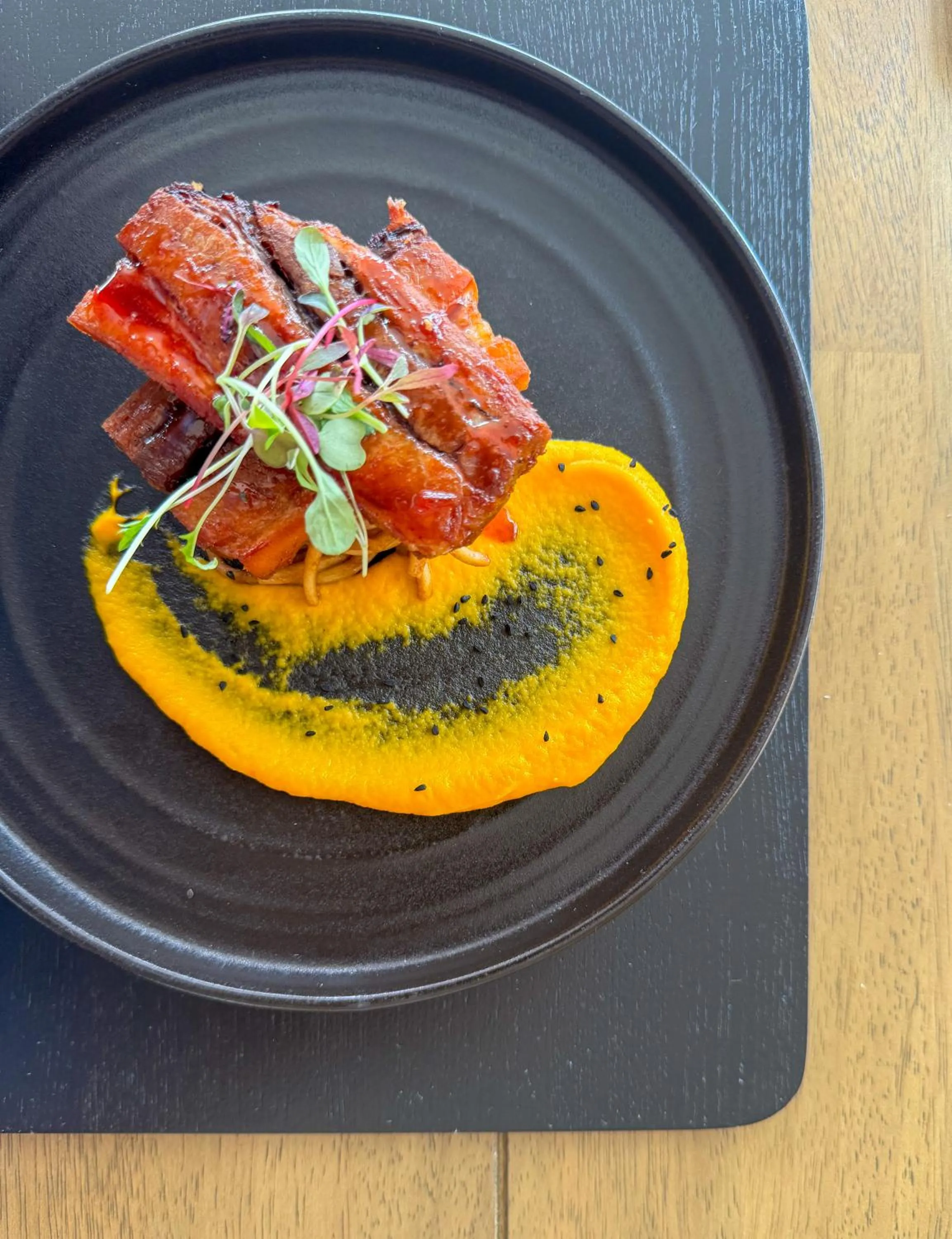 Food close-up in Pilgrim Hotel