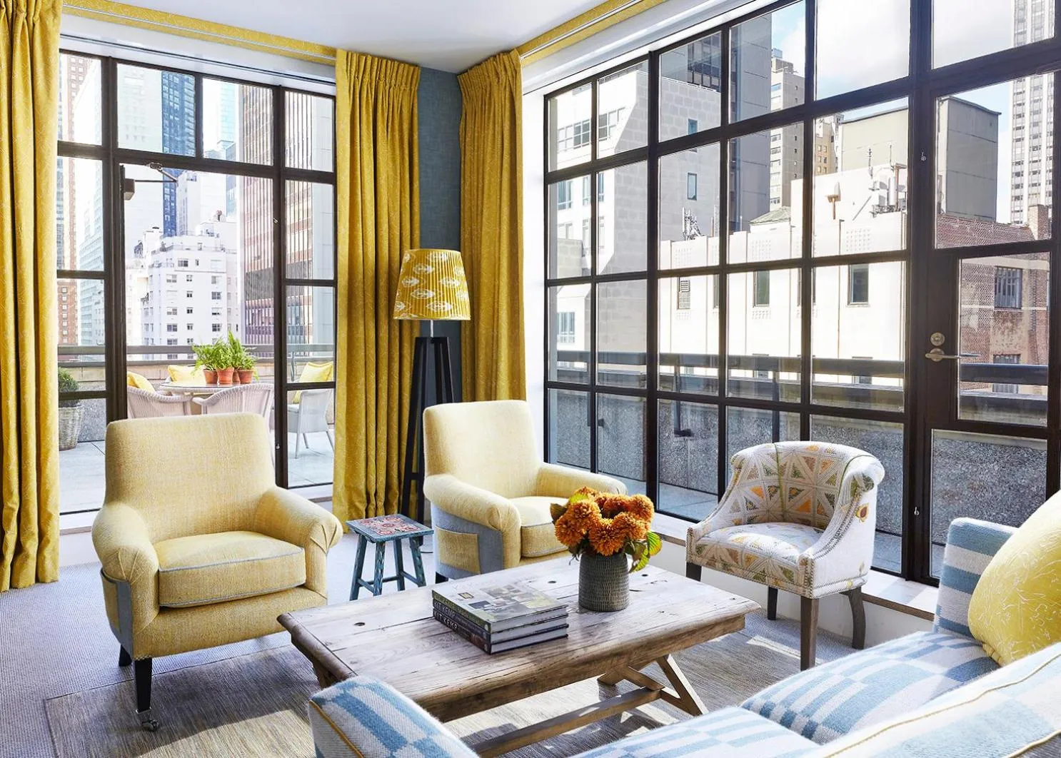 Living room in The Whitby Hotel