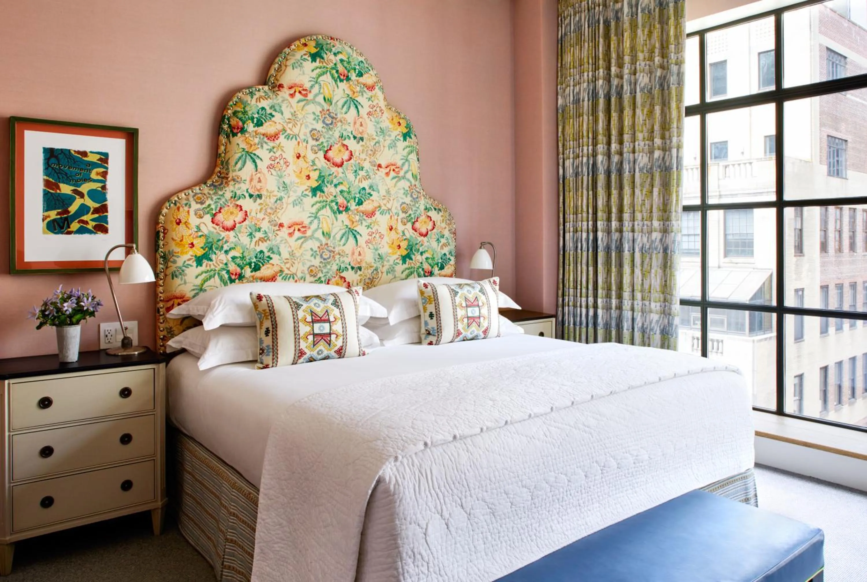 Bed in The Whitby Hotel