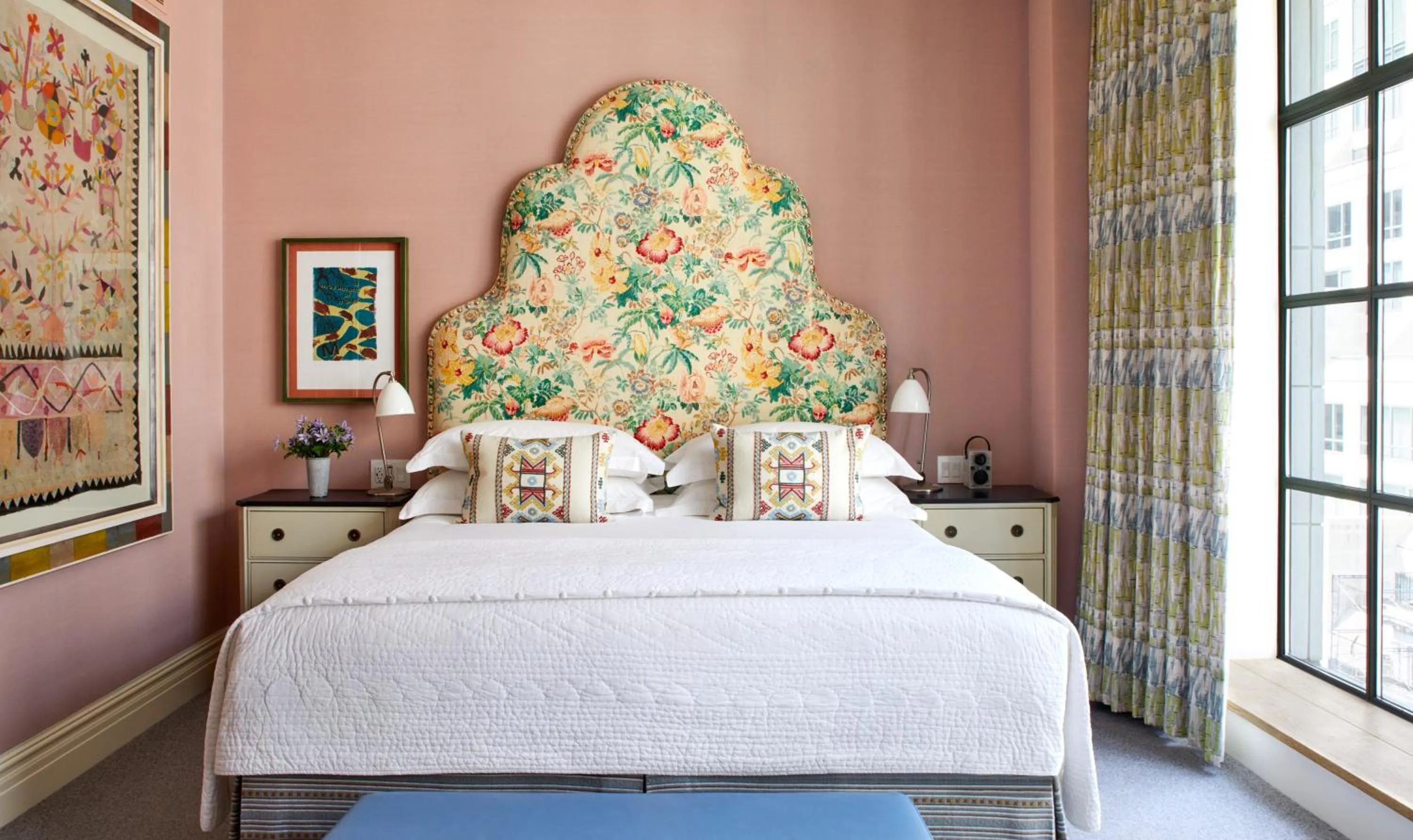 Bed in The Whitby Hotel