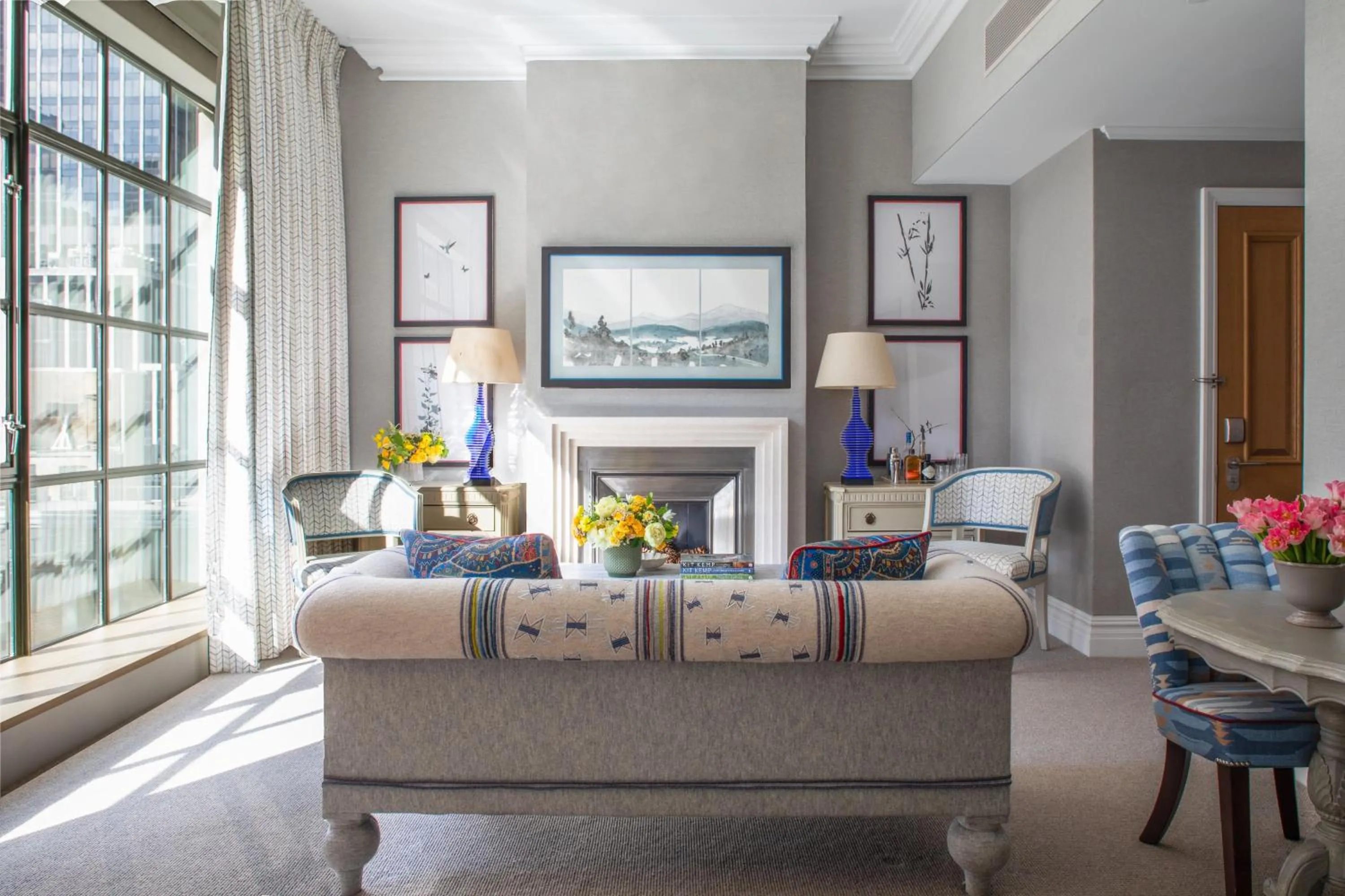 Living room in The Whitby Hotel
