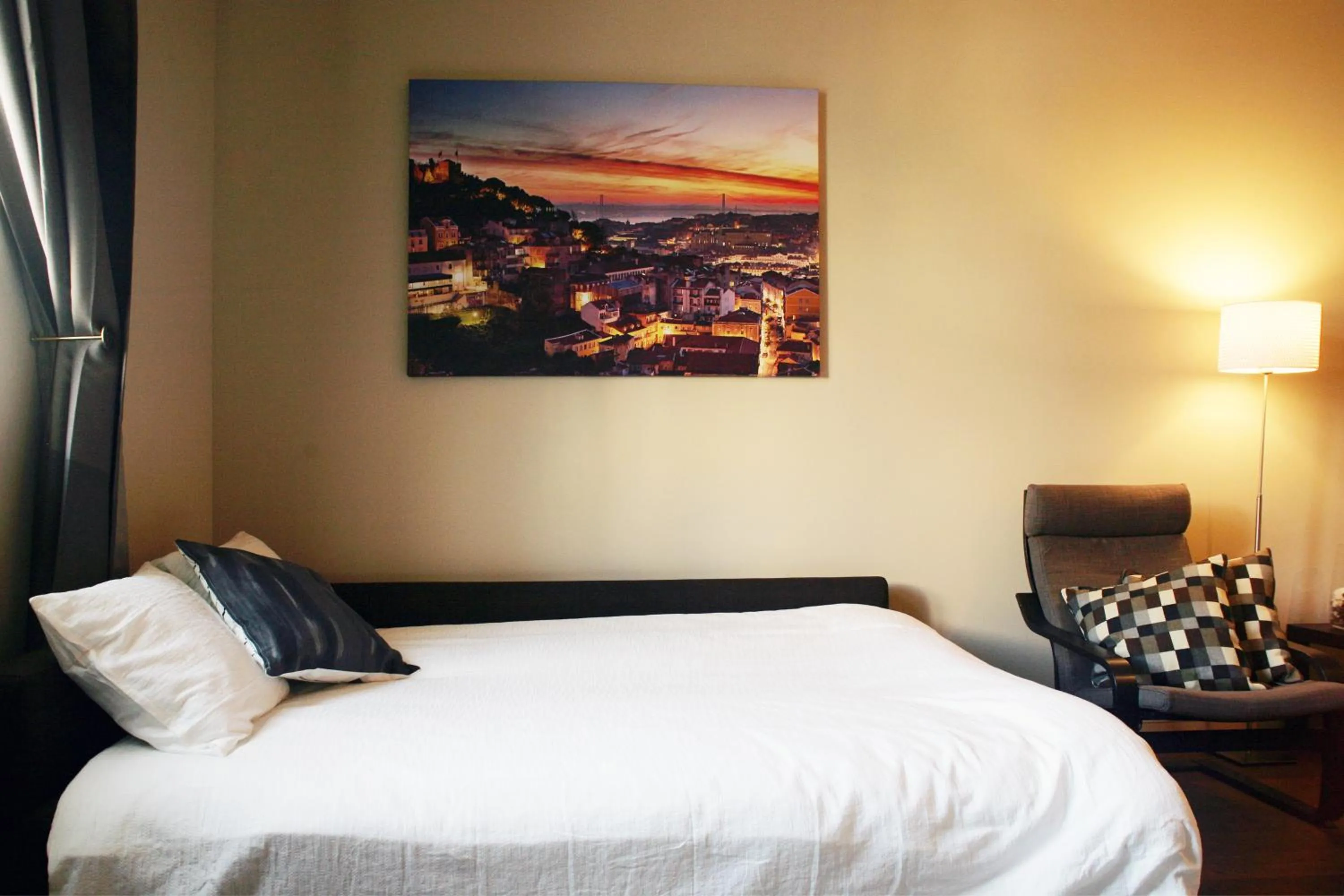 Bed in Mercado da Ribeira 5 Stars Apartment