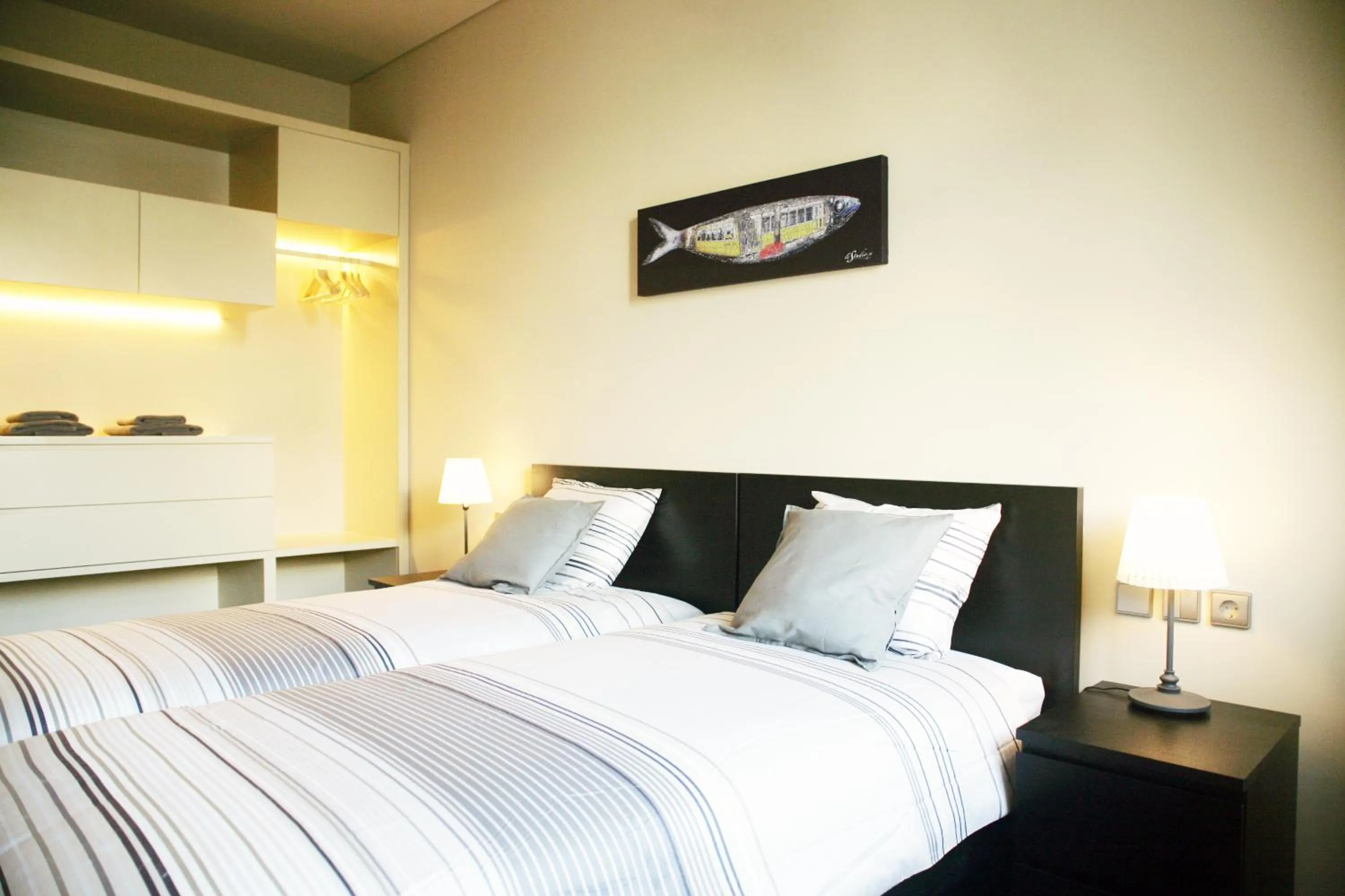 Bed in Mercado da Ribeira 5 Stars Apartment