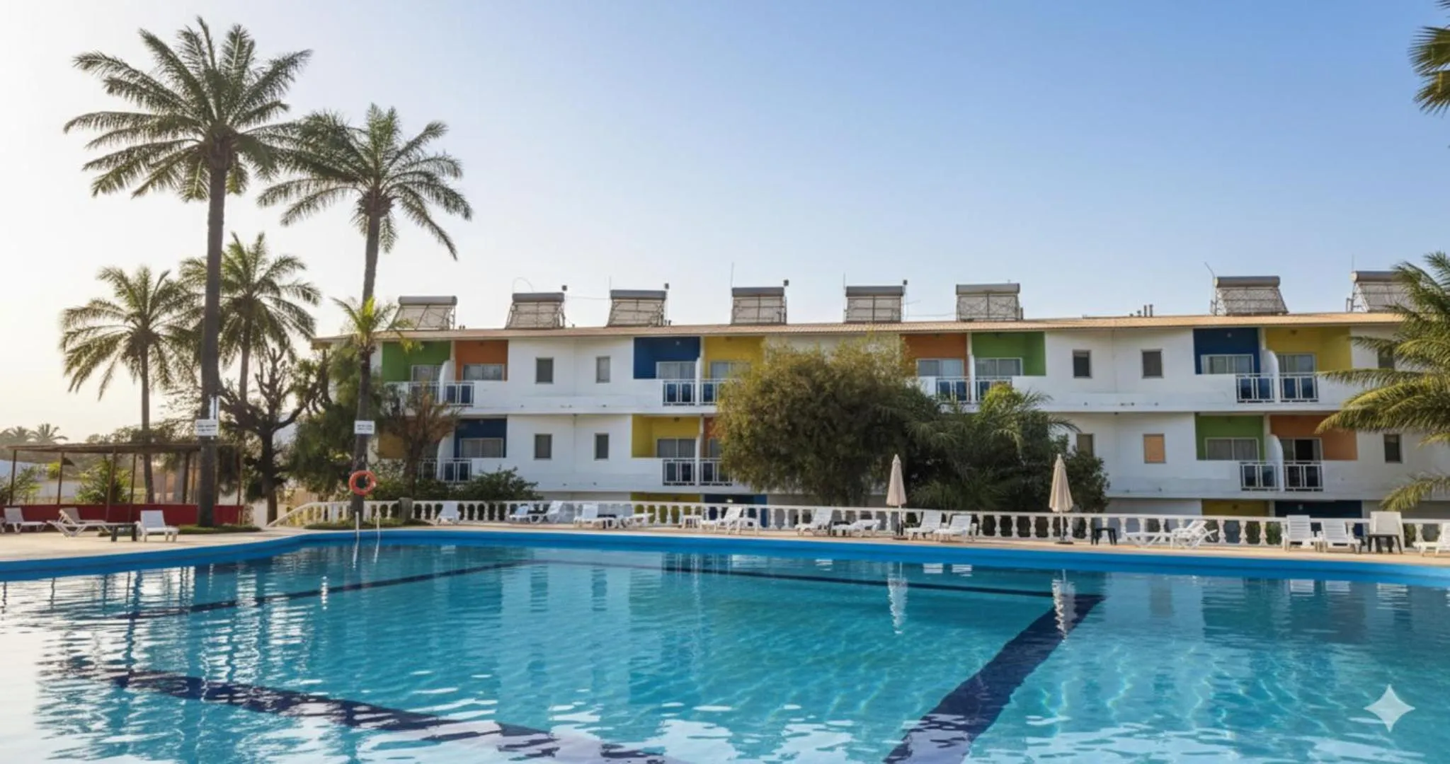 Swimming pool in Palma Rima Hotel